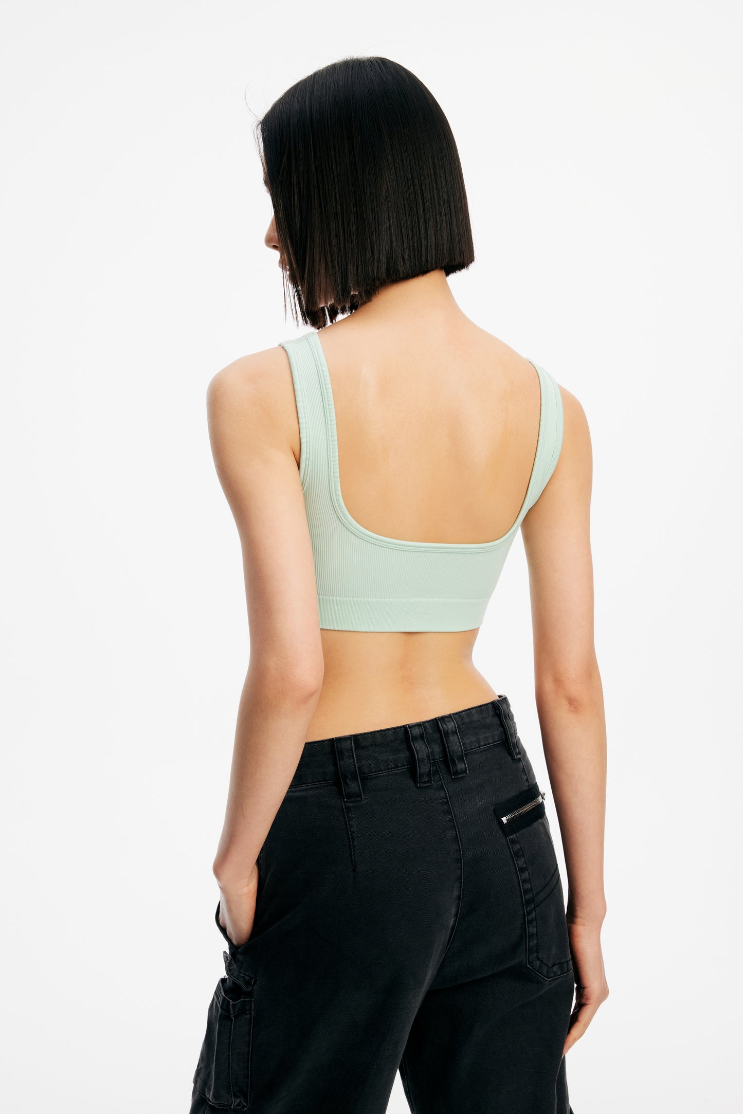 Square Neck Low Impact Tank Top