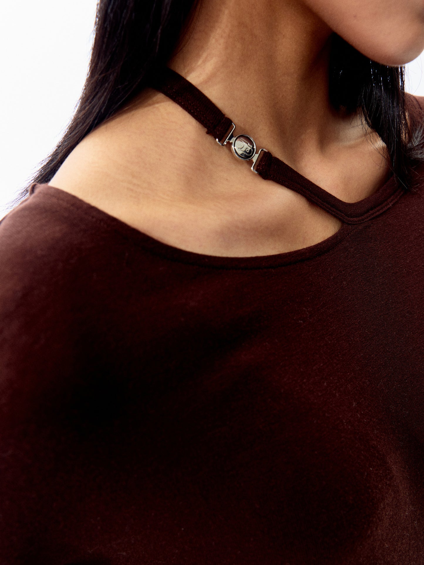 Openwork Relaxed Long-Sleeve Tee