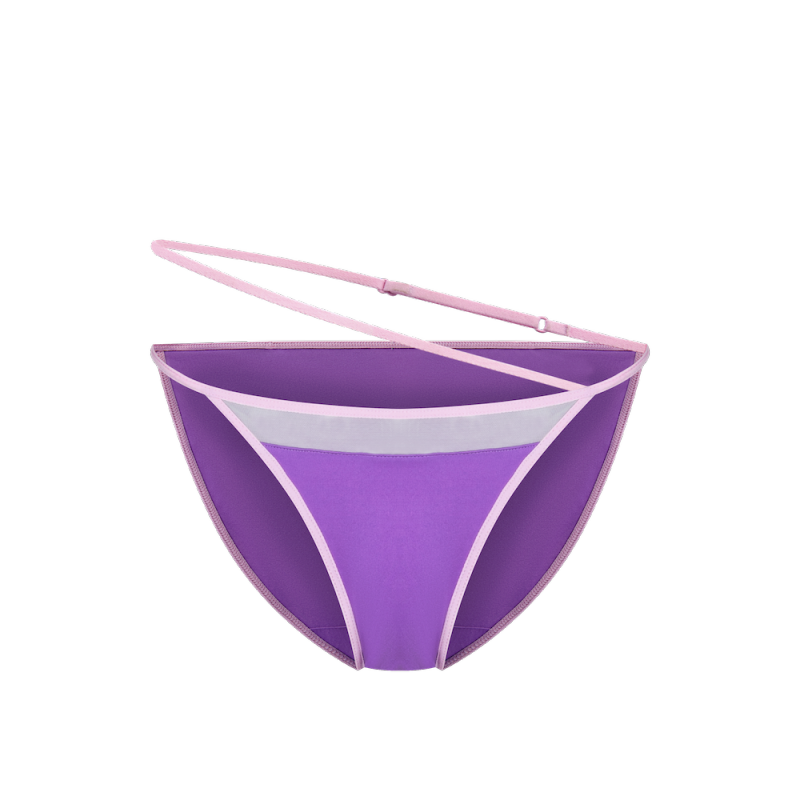 Contrast Color Mesh Splicing Briefs - The Blender