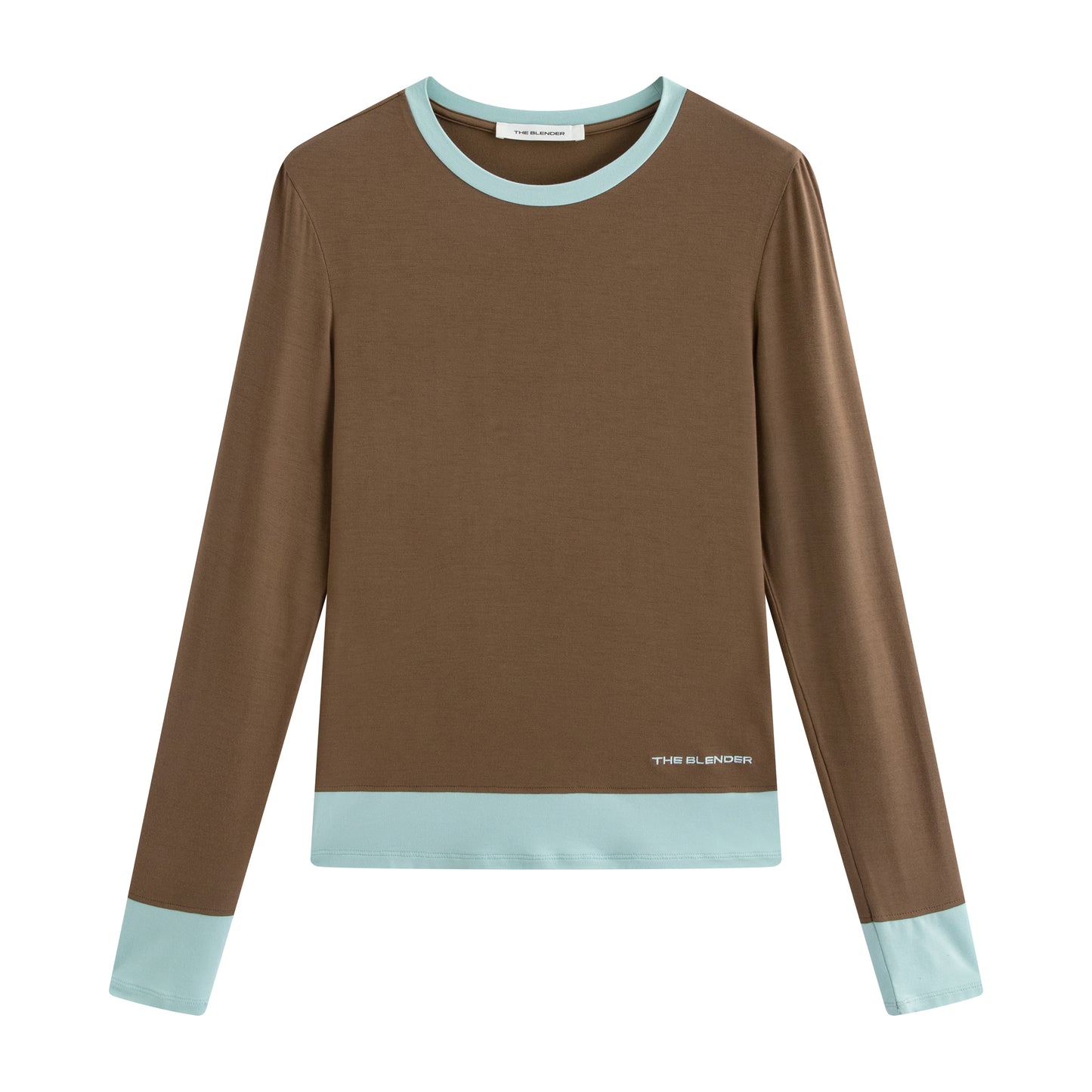 Color-Block Long Sleeve T-Shirt - The Blender