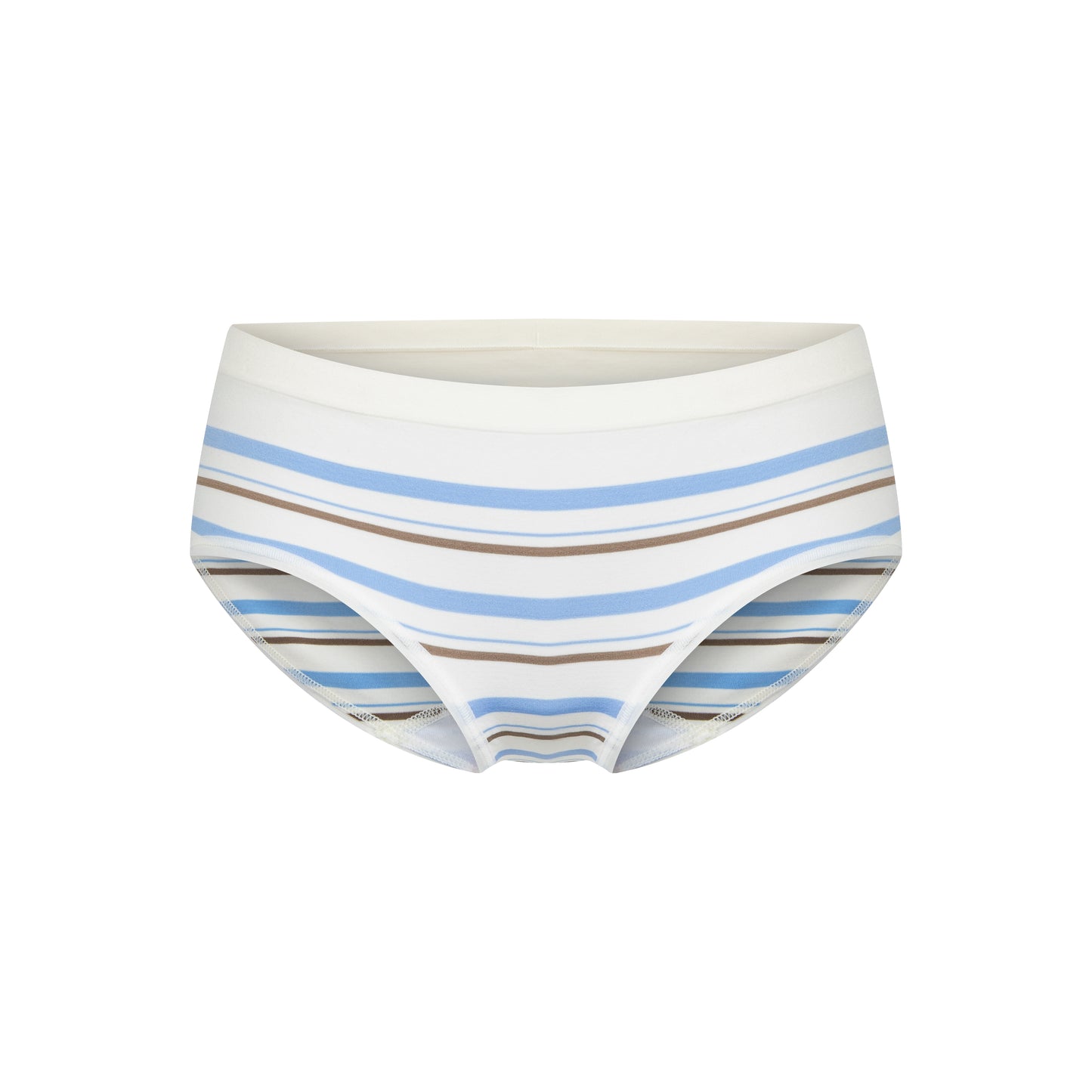 Striped Mid-Rise Seamless Briefs - The Blender