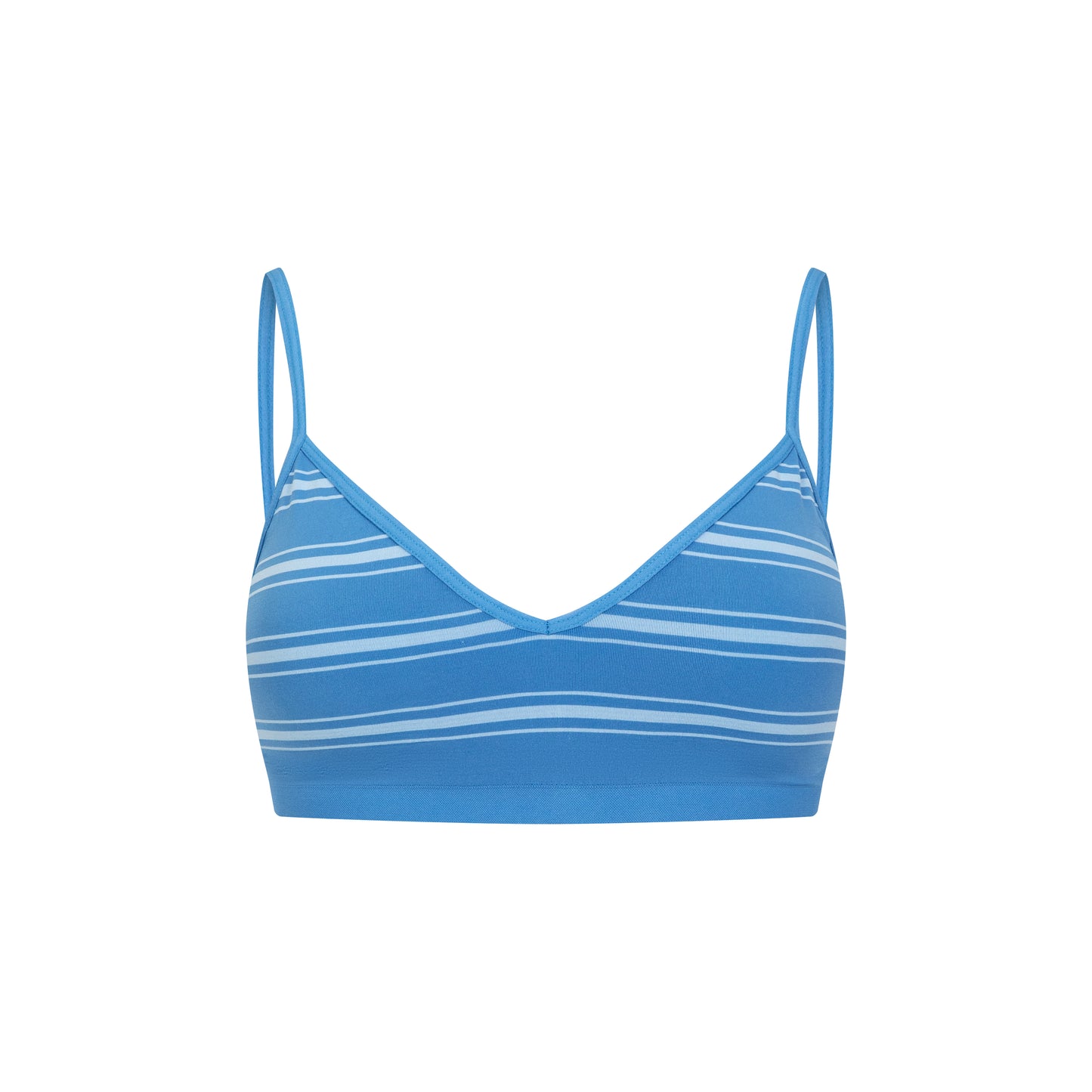 Striped Triangle Bra - The Blender