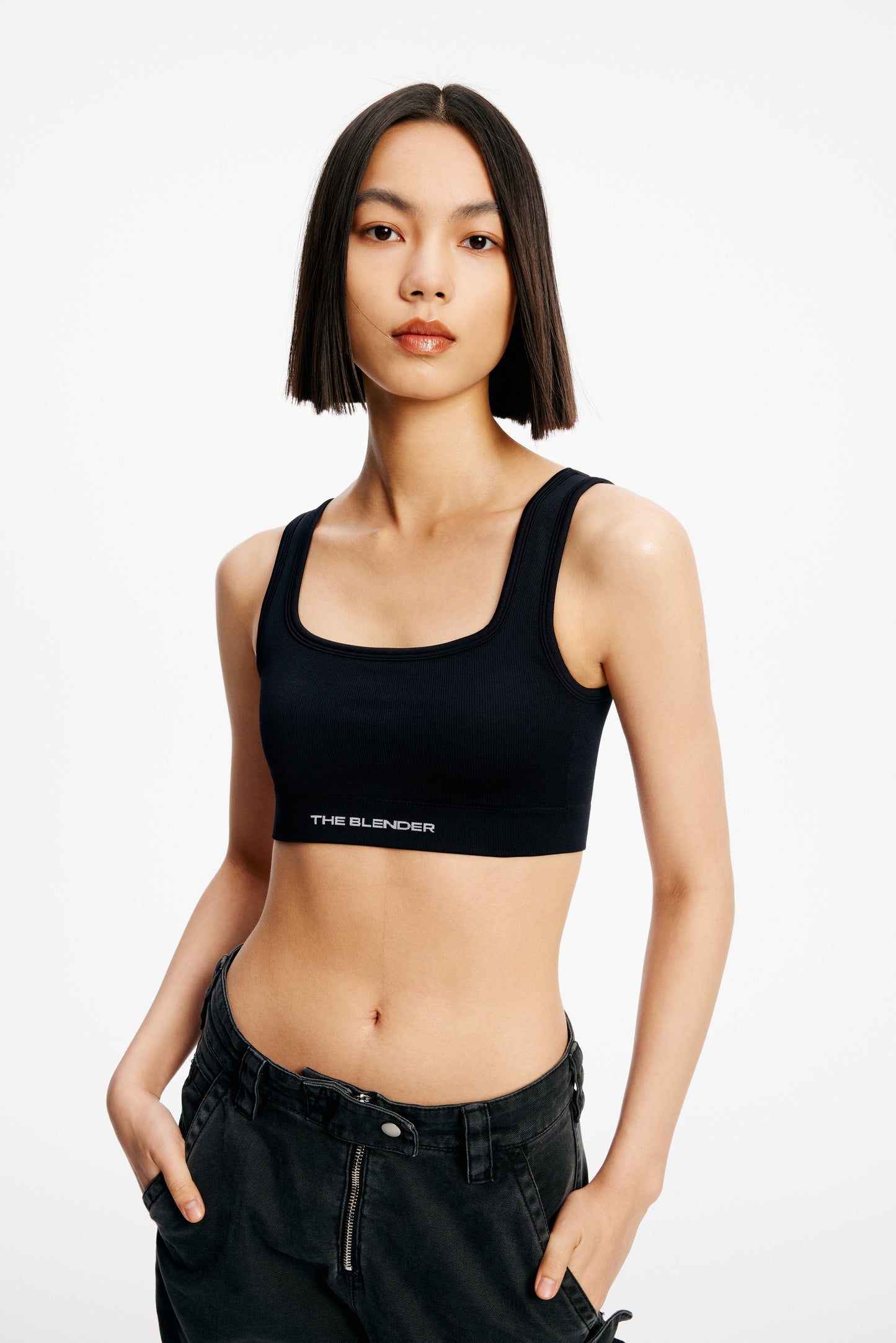 Square Neck Low Impact Tank Top