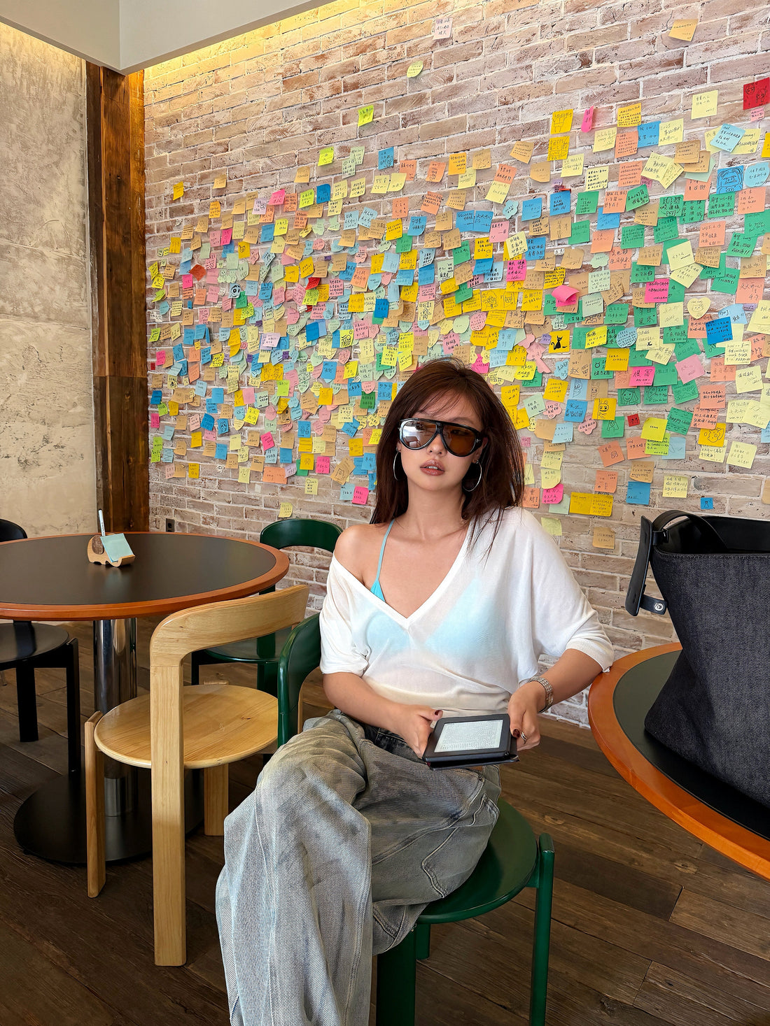 Sun-Kissed Style: Aqua Petite Triangle Cup Bra