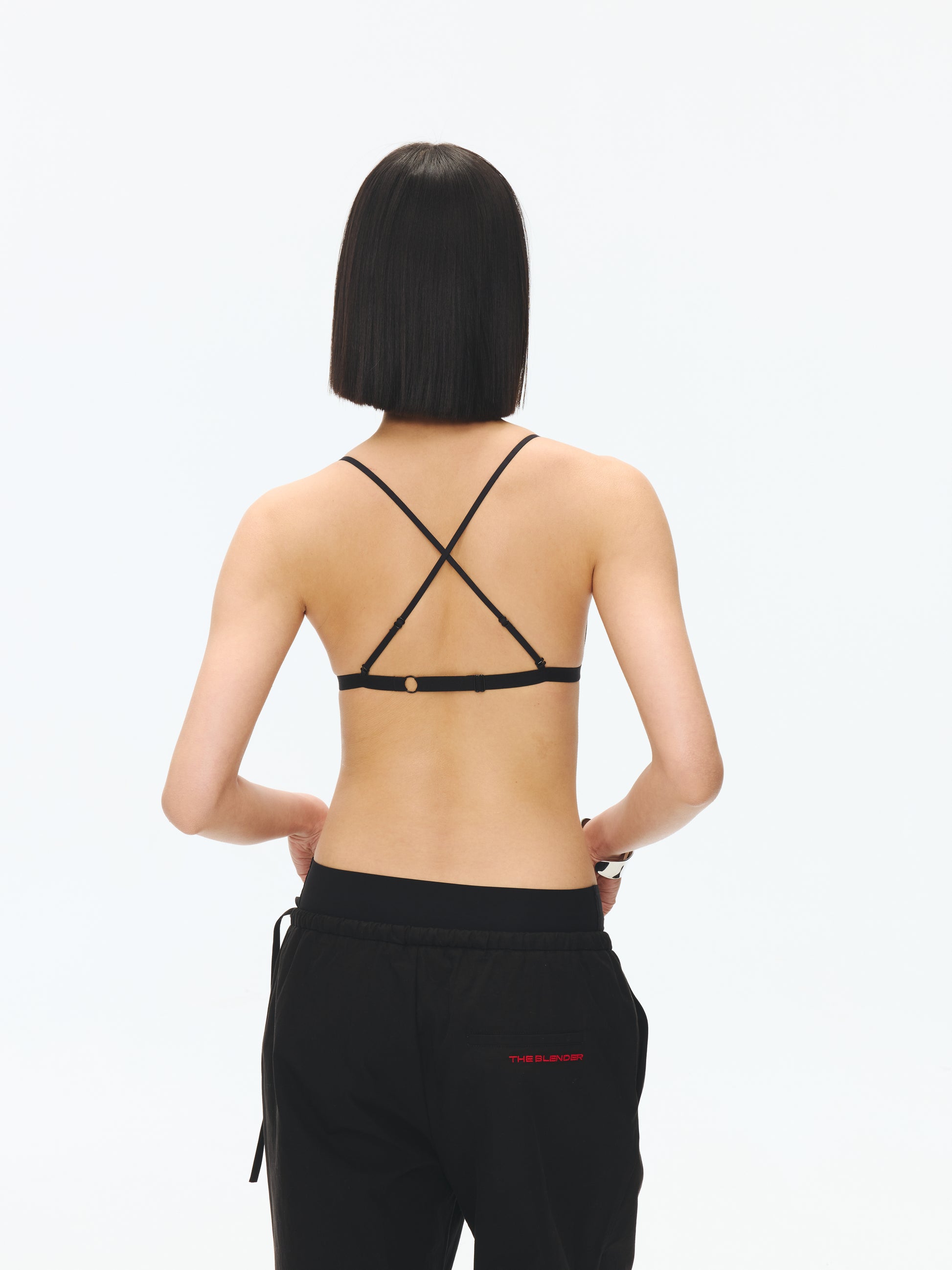 Lace Triangle Cup Bralette - The Blender