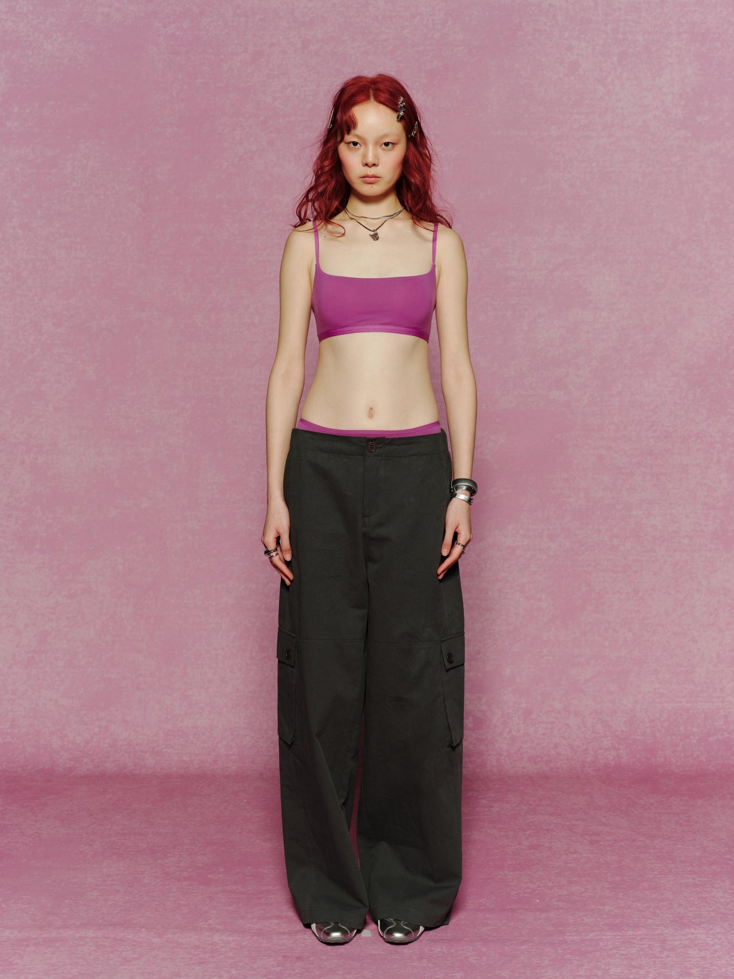 Smooth Narrow Cup Tank Bralette with Fixed Pads - The Blender