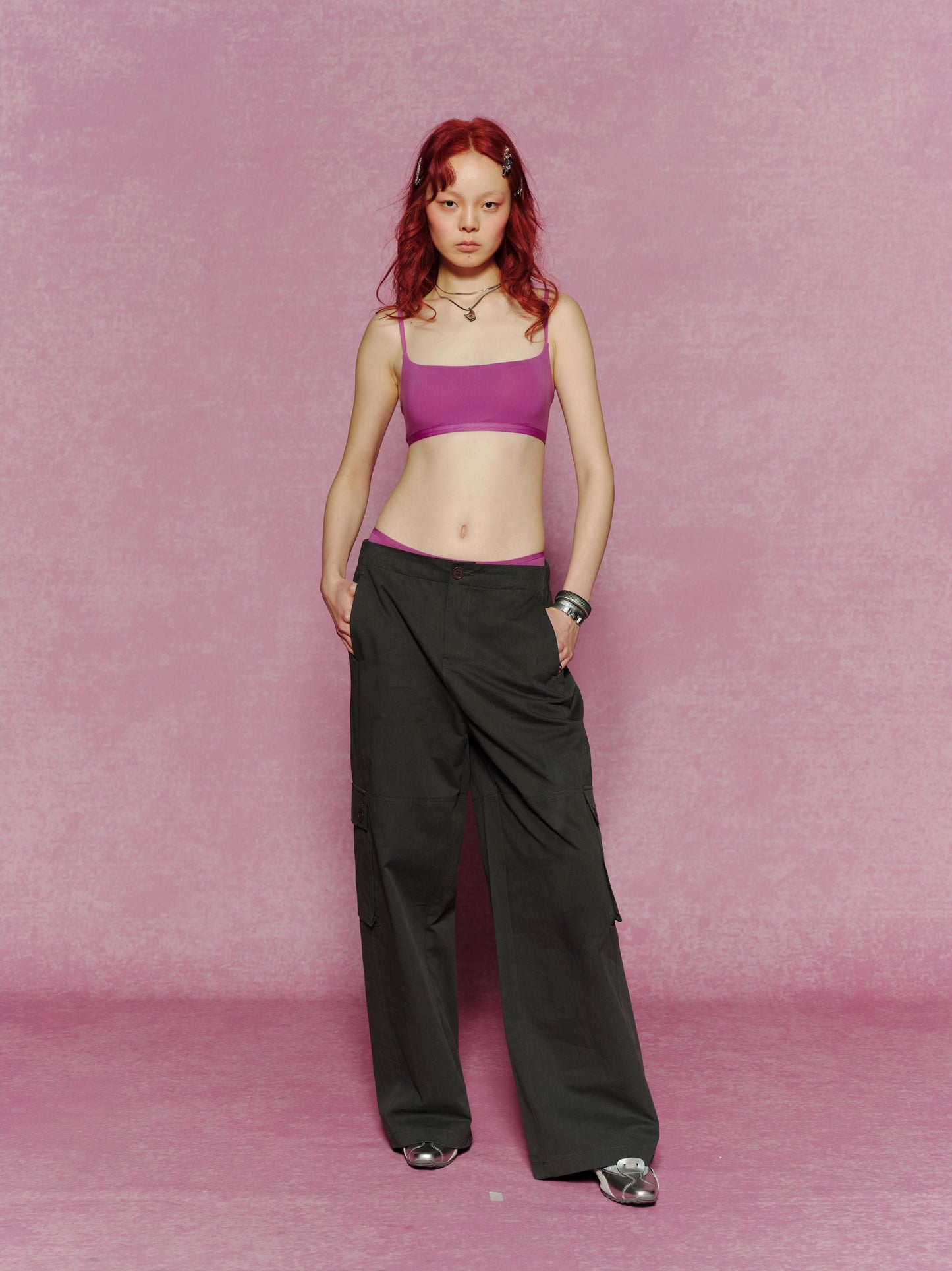 Smooth Narrow Cup Tank Bralette with Fixed Pads - The Blender