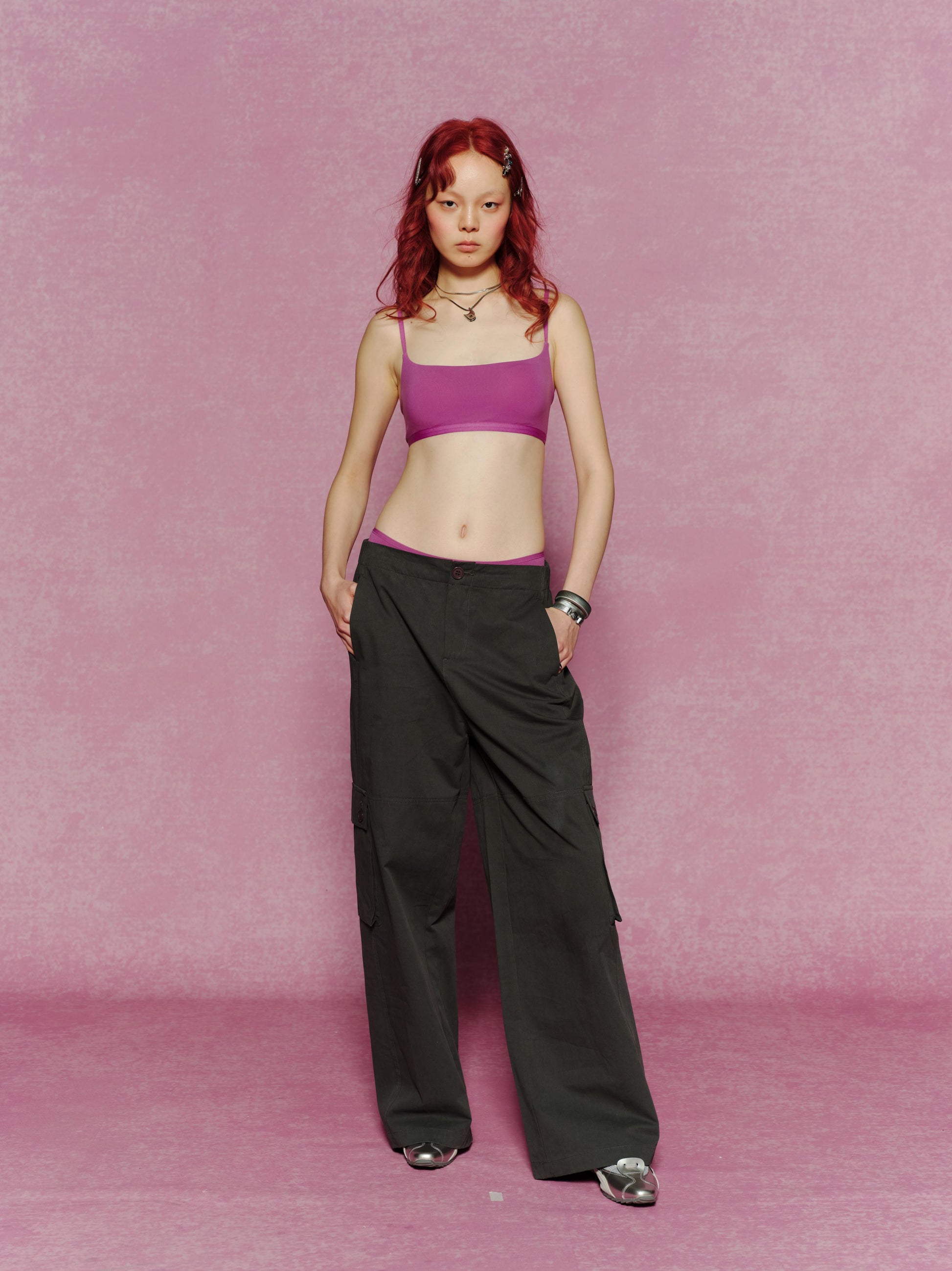 Smooth Narrow Cup Tank Bralette with Fixed Pads - The Blender