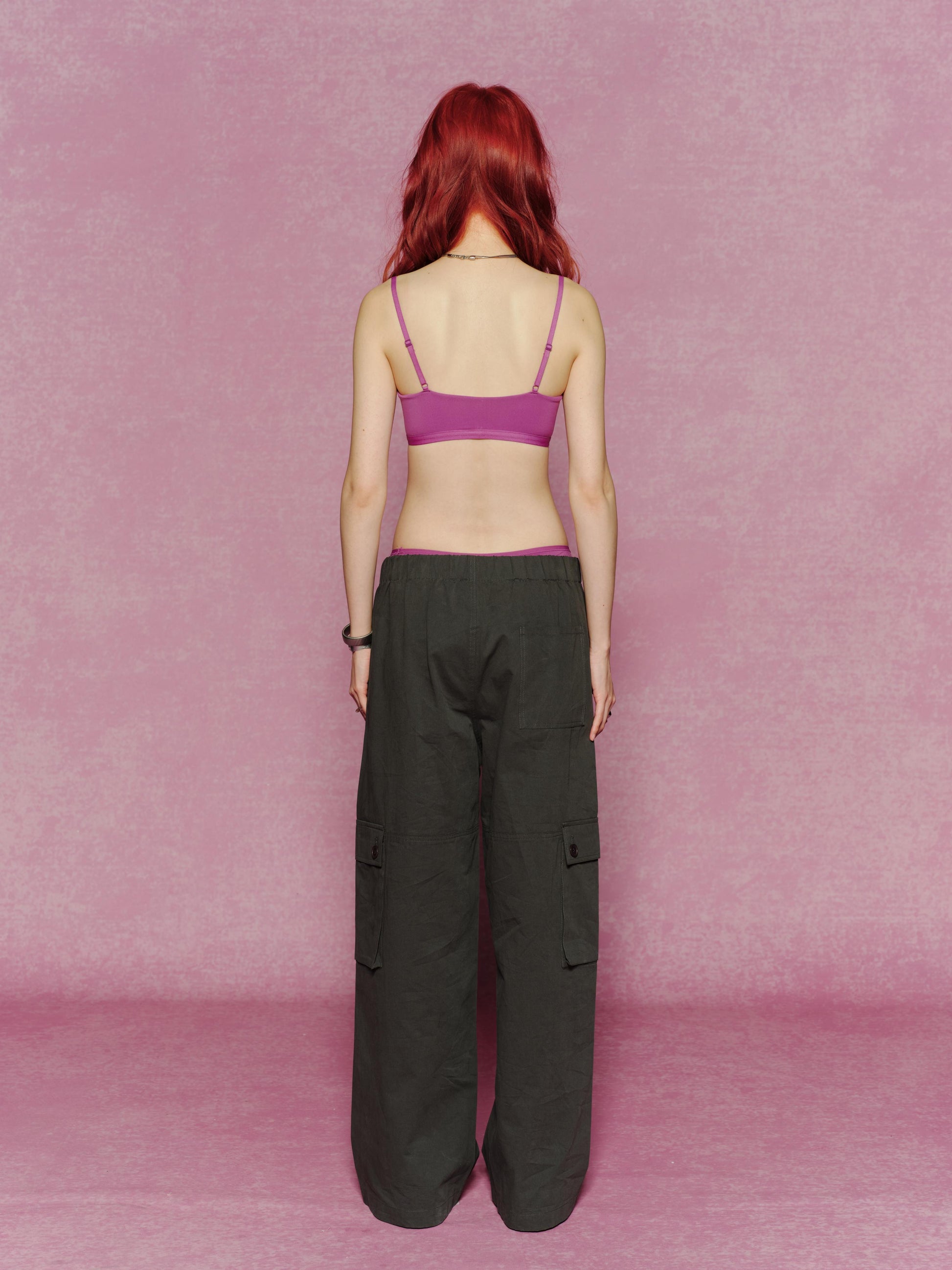 Smooth Narrow Cup Tank Bralette with Fixed Pads - The Blender