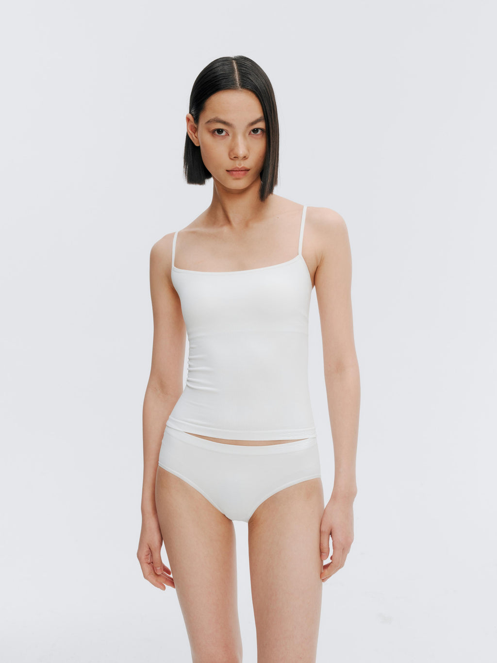 GREEEN High-Stretch Convertible Cross Strap Camisole - The Blender