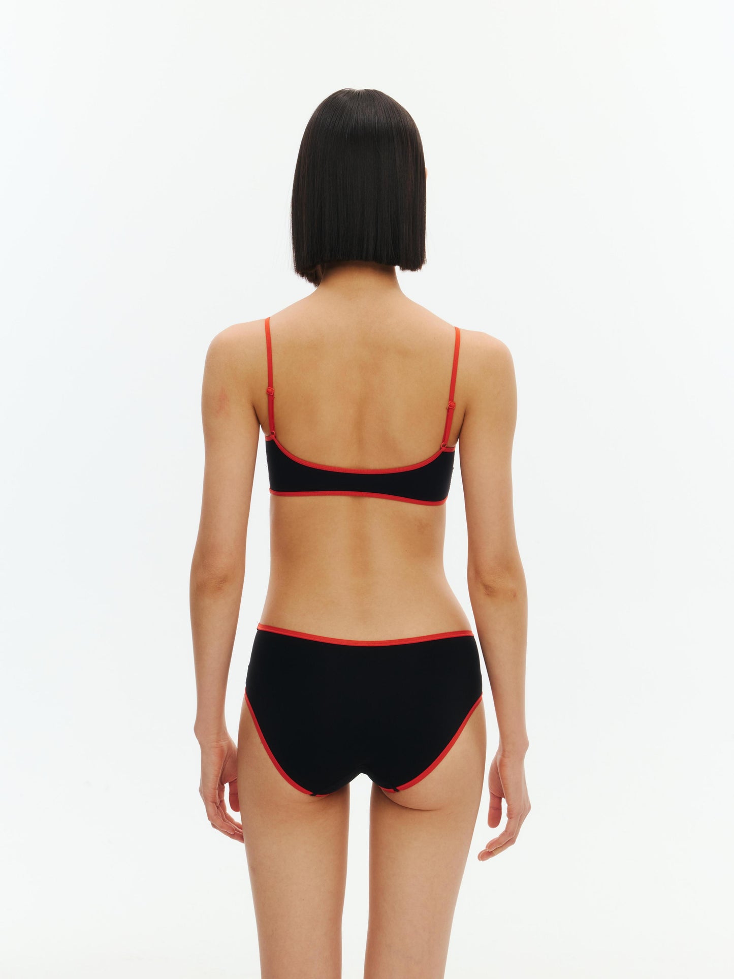 Contrast Color Comfort Low-Rise Briefs - The Blender