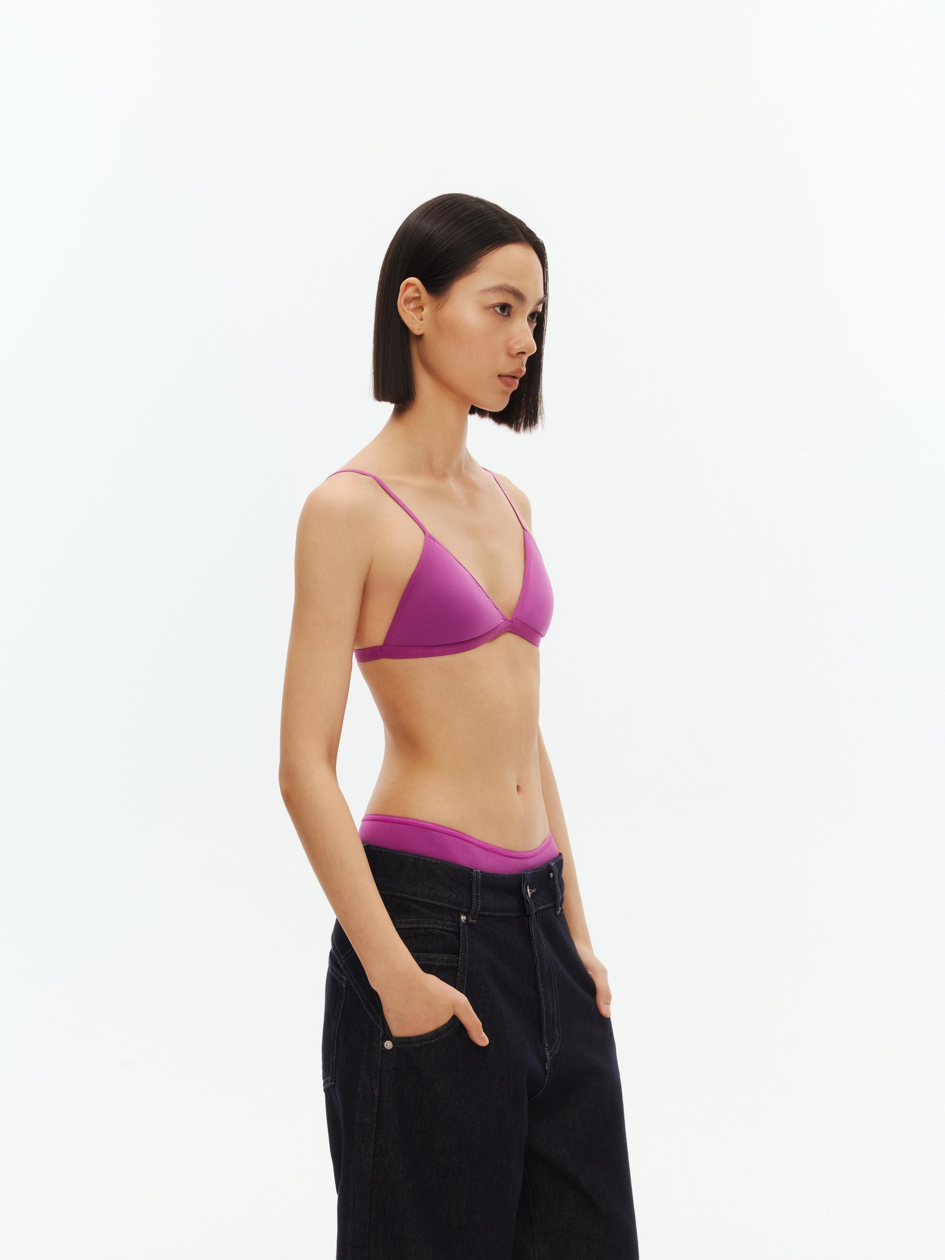 Petite Triangle Cup Bra - The Blender