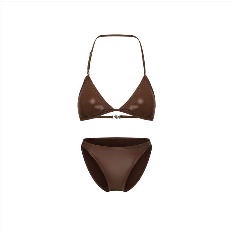 Halter Neck Bikini Set
