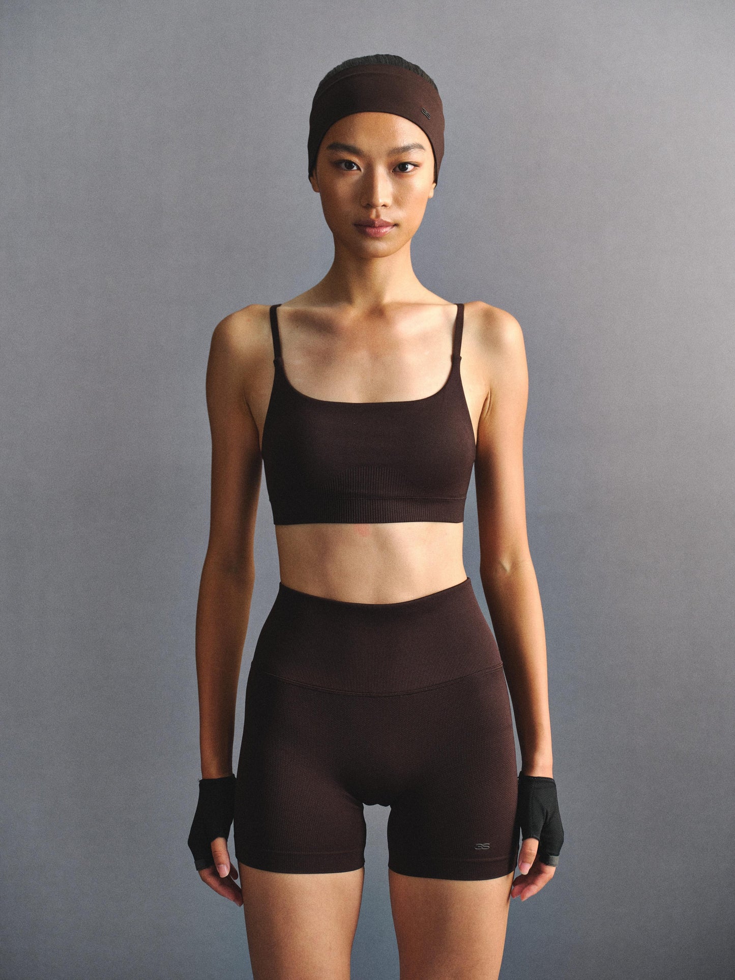 「3S」Slim‑Fit High‑Waist Shorts - The Blender