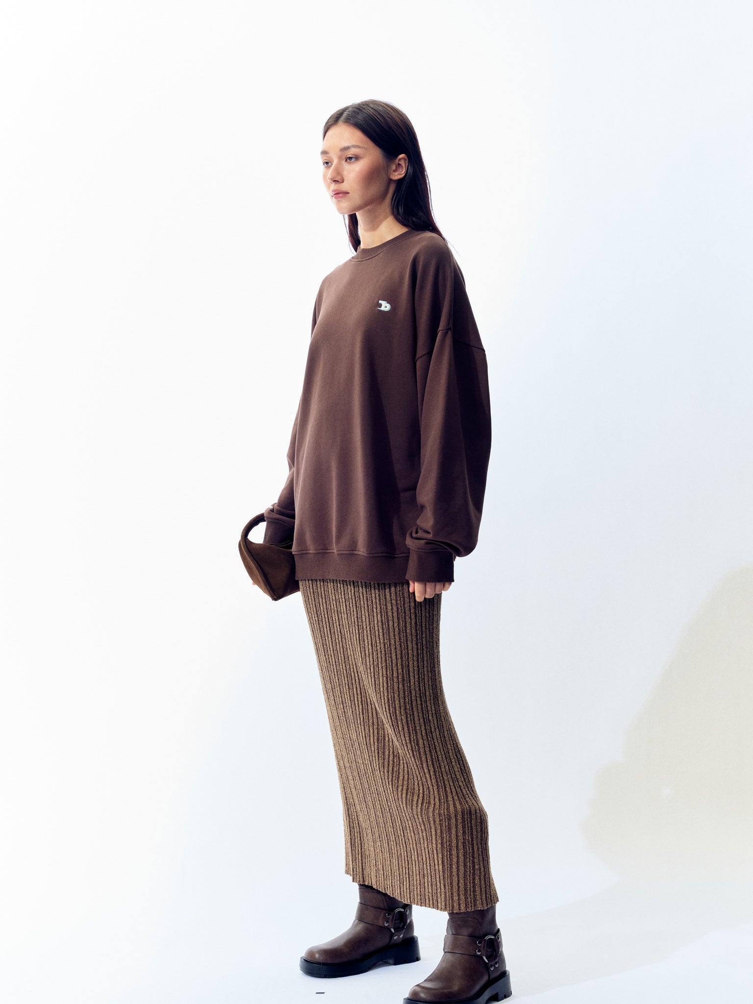 Oversized Crewneck Sweatshirt