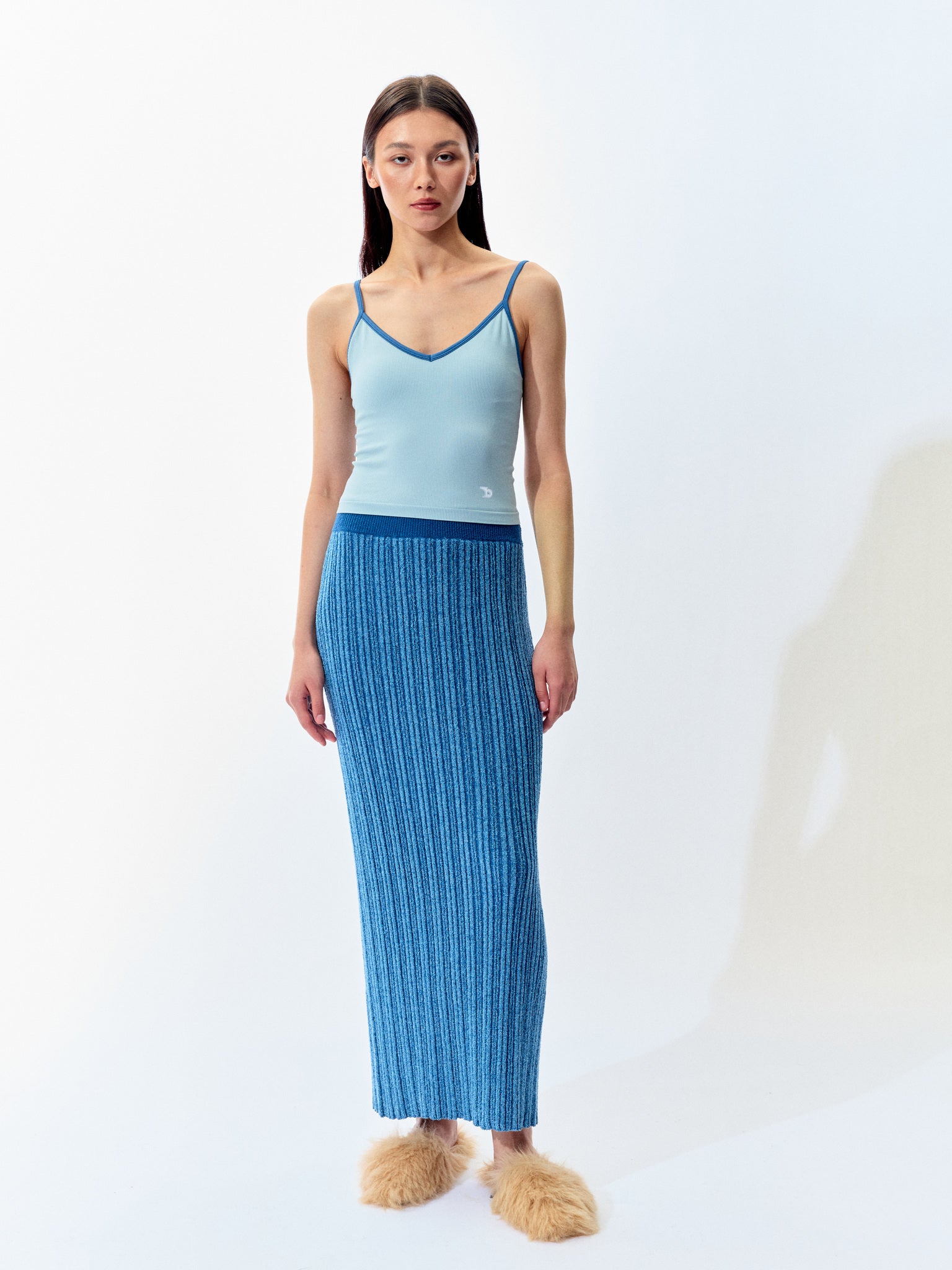 V-Neck Fixed-Pad Camisole