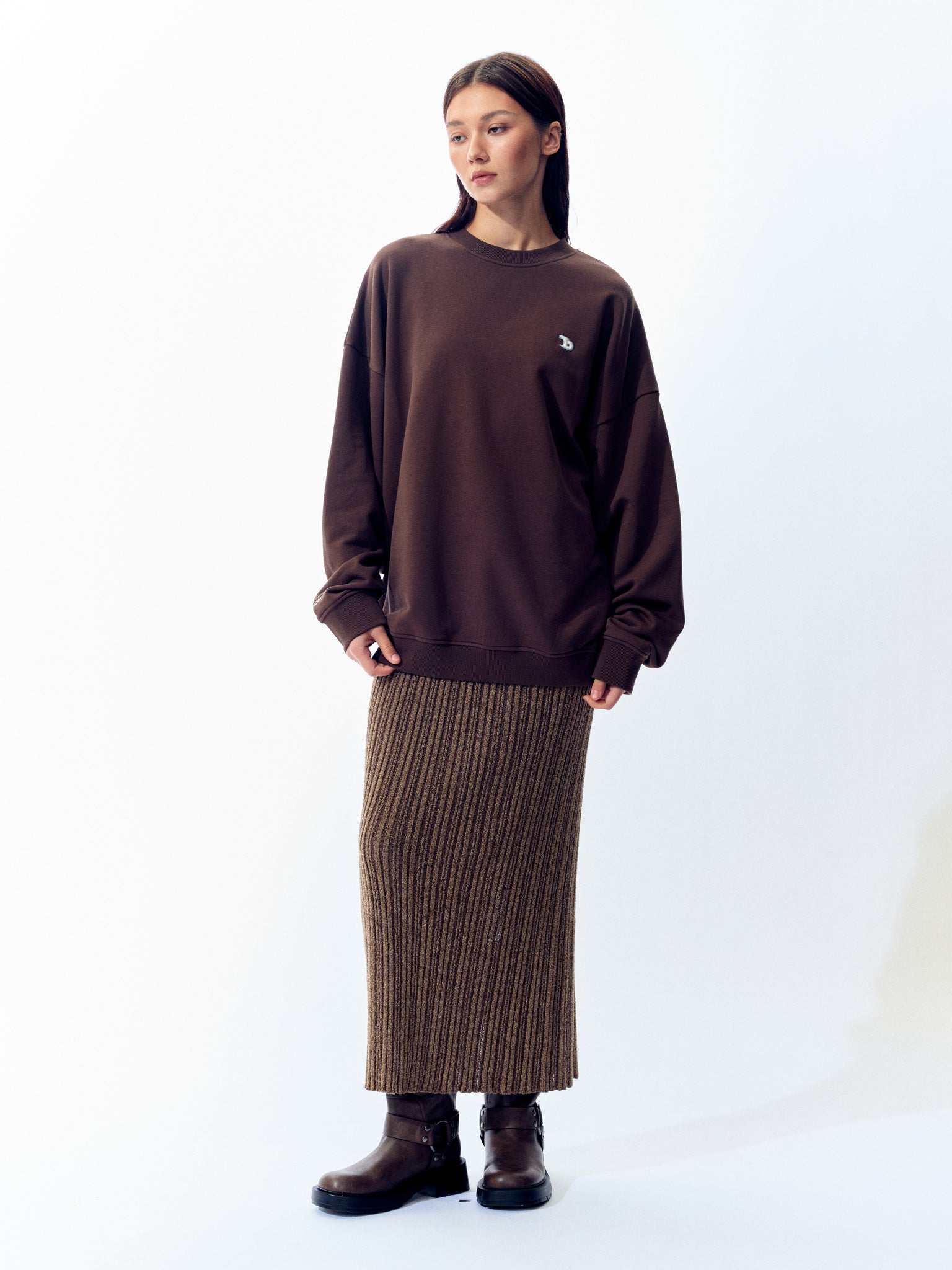 Oversized Crewneck Sweatshirt