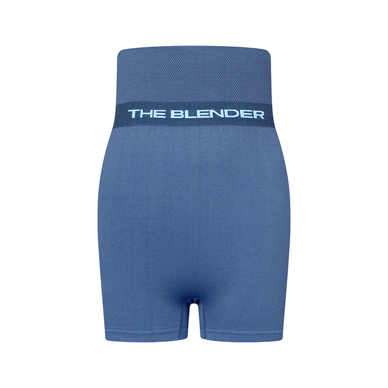 SKIN JEANS-High waisted boxer shorts - The Blender