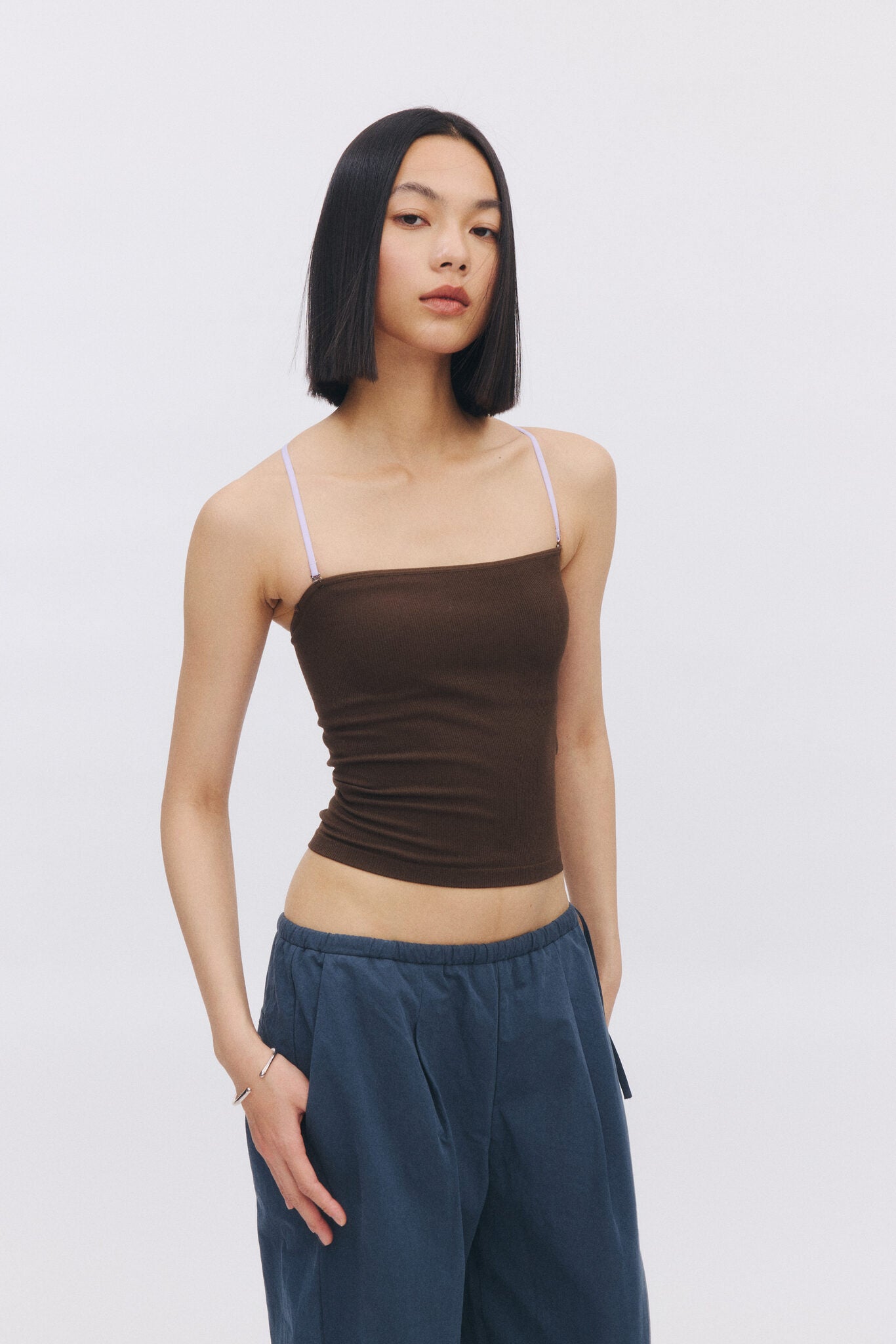 Longline Strapless top