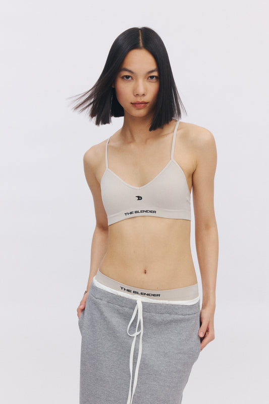 Triangle Cup Tank Top Bra
