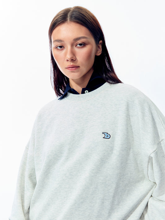 Oversized Crewneck Sweatshirt