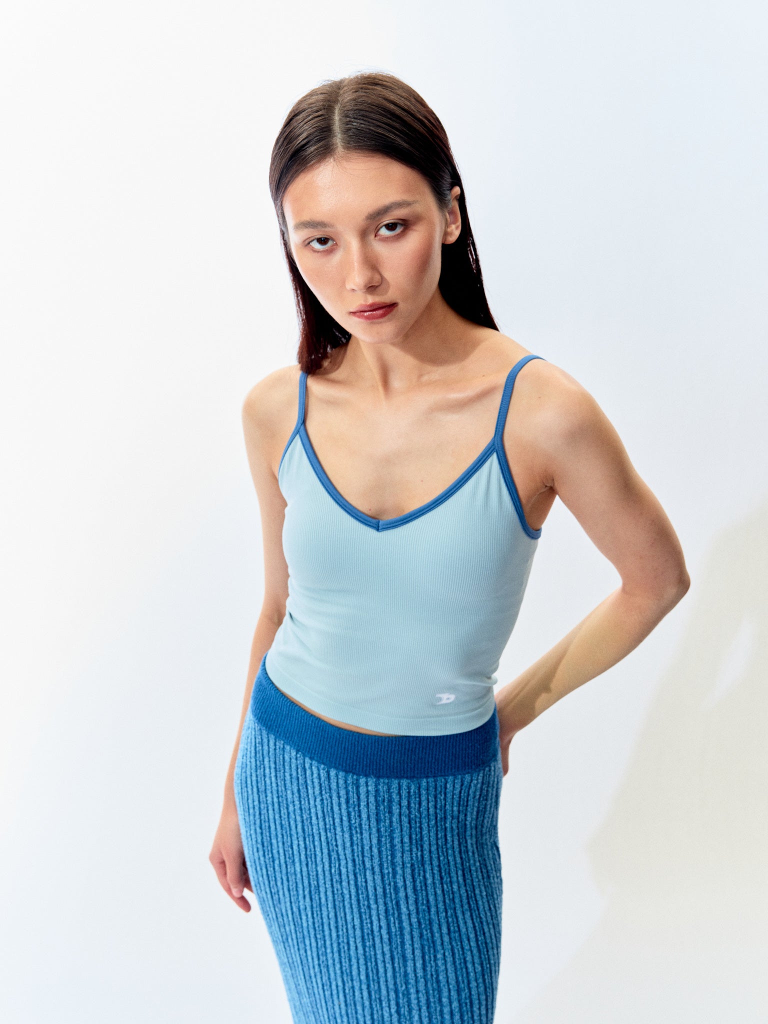 V-Neck Fixed-Pad Camisole