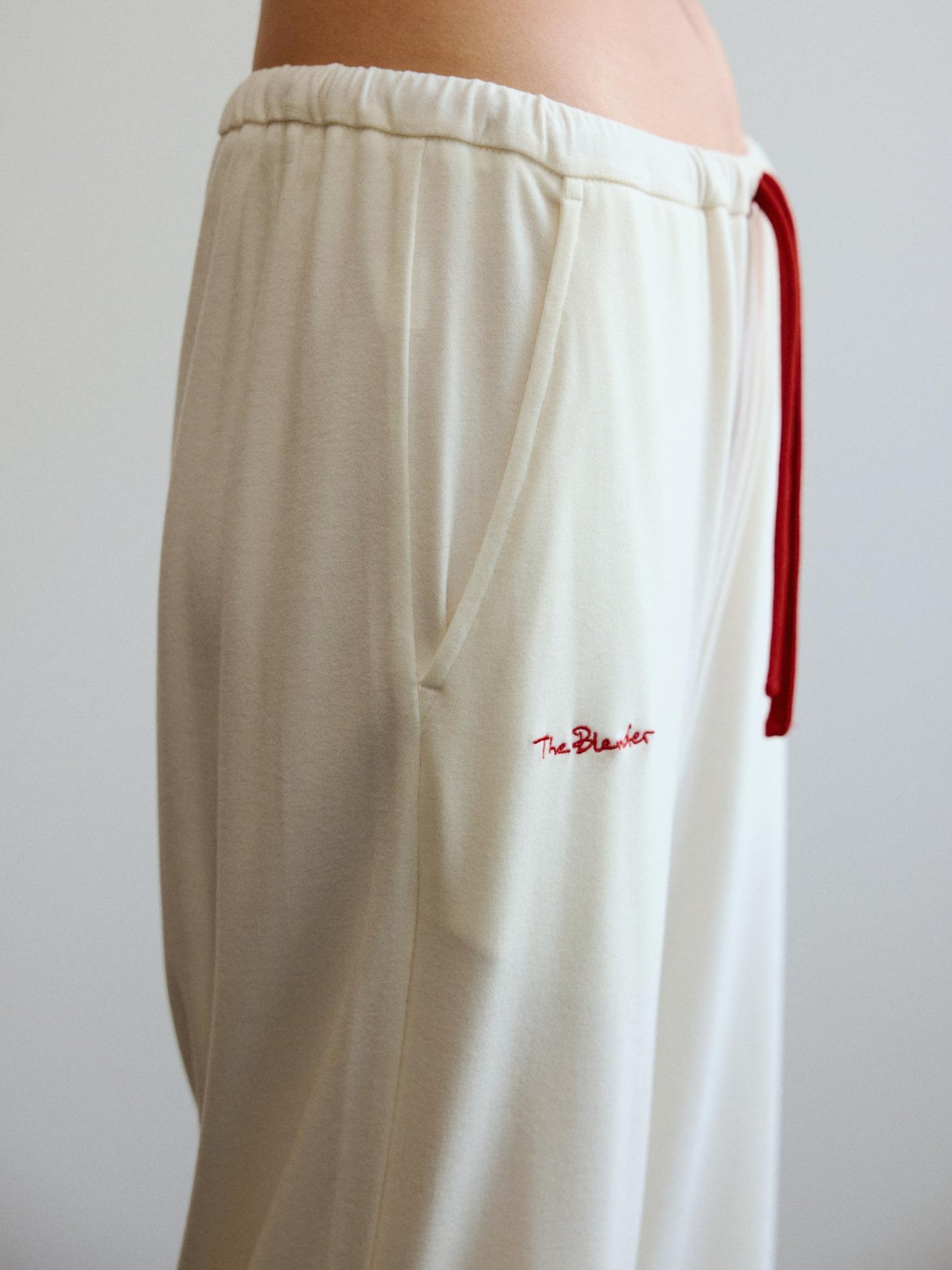 Contrast-Logo Embroidered Dralon Pants - The Blender