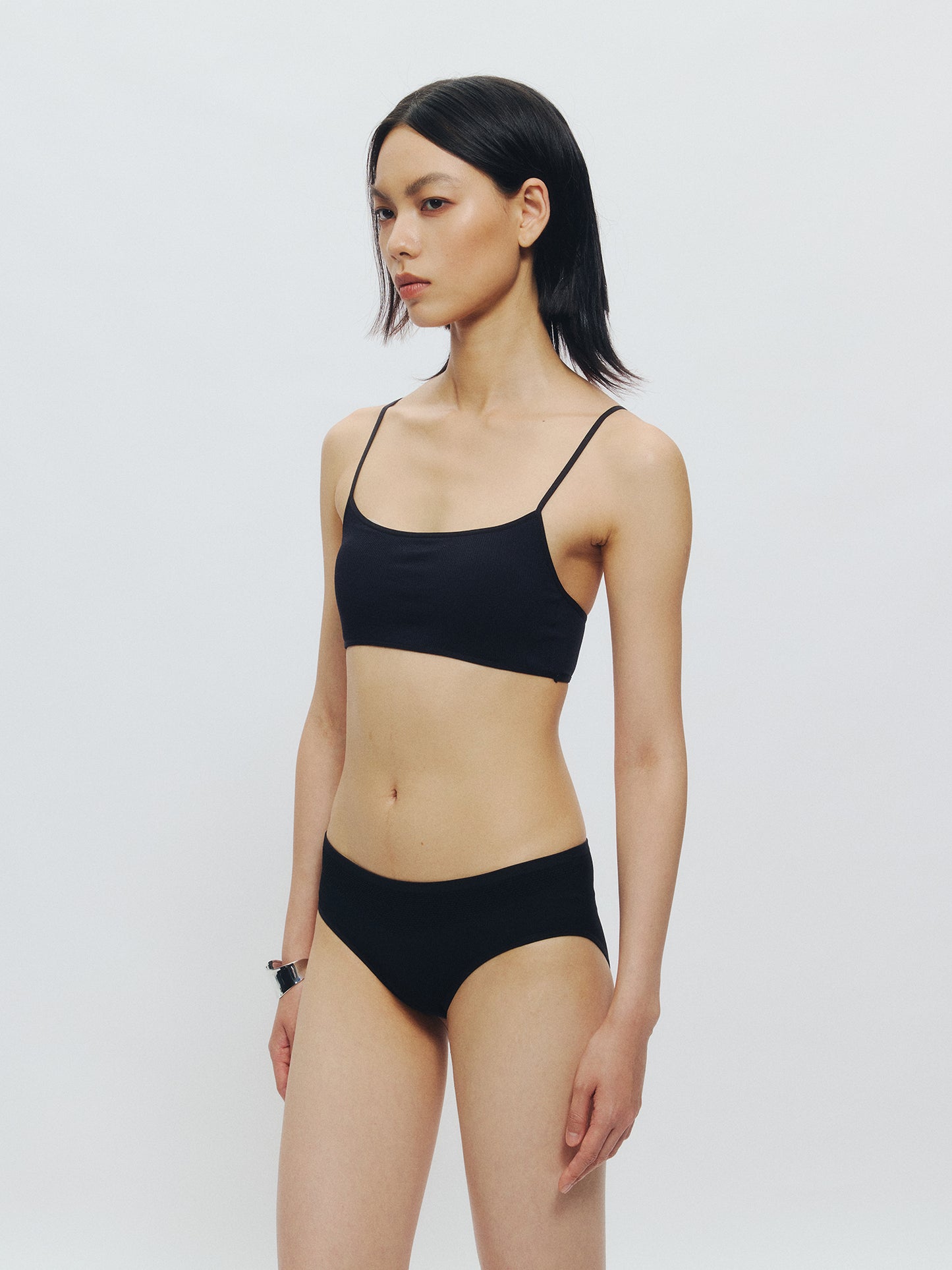 Flat Neck Narrow Cup Tank Bra - The Blender