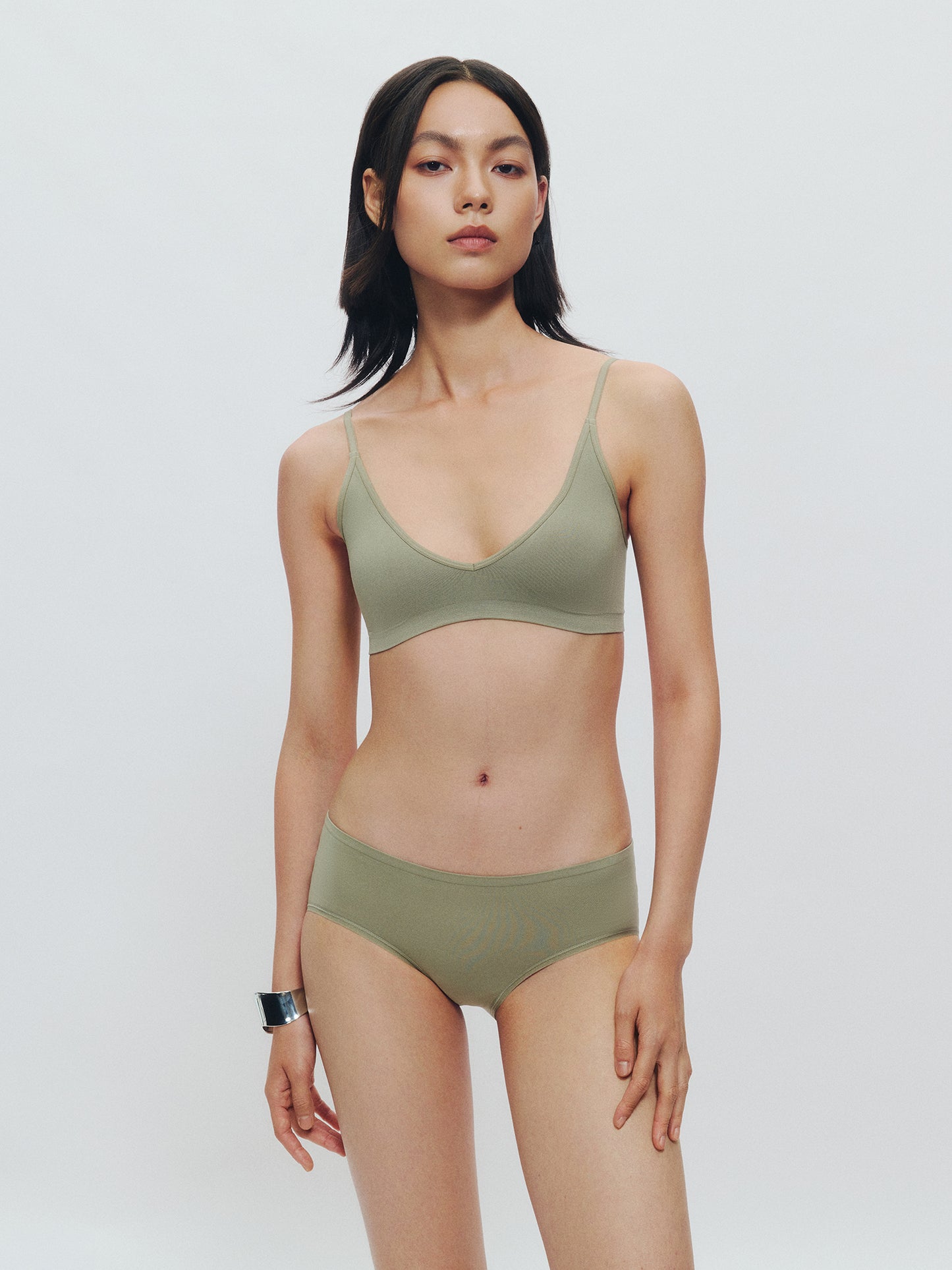 V-Neck Tank Style Bralette - The Blender
