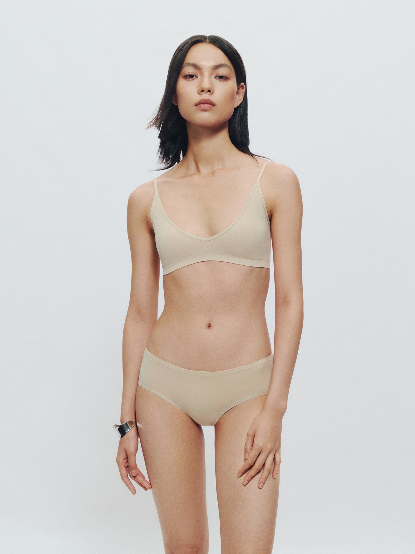 V-Neck Tank Style Bralette - The Blender