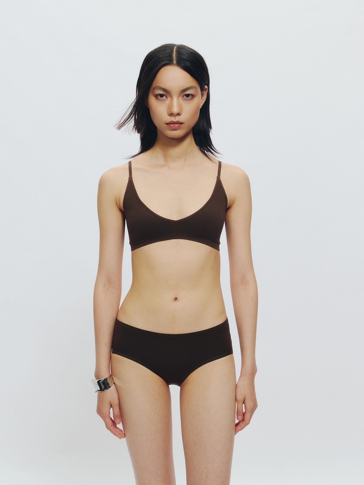 V-Neck Tank Style Bralette - The Blender