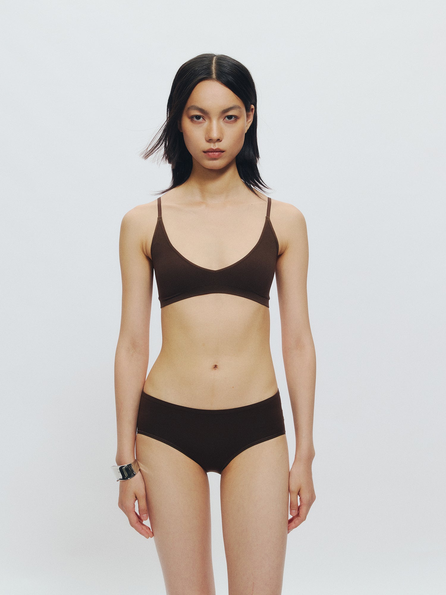 V-Neck Tank Style Bralette - The Blender