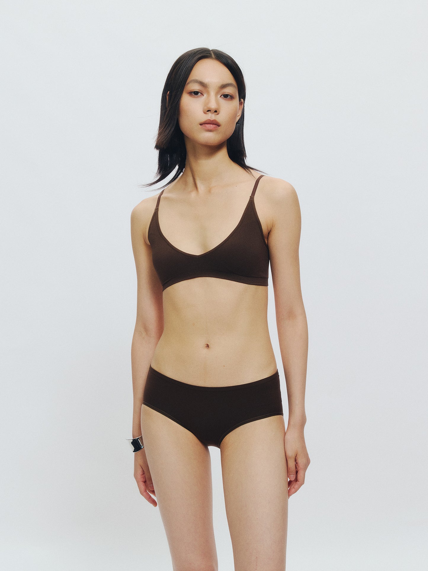 V-Neck Tank Style Bralette - The Blender