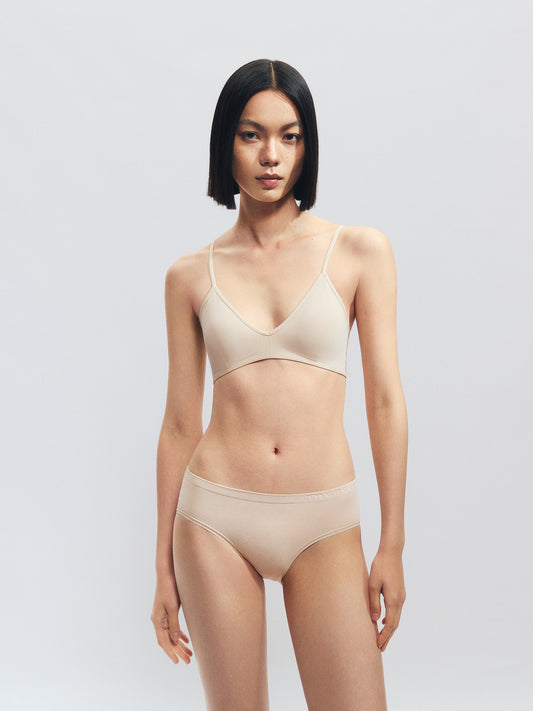 GREEEN Deep V-Neck Vest Bra - The Blender