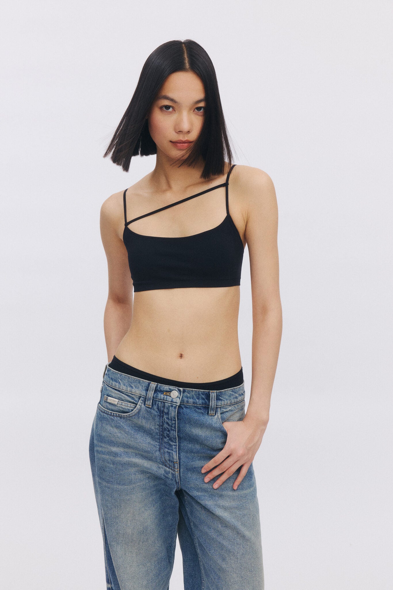 Square-Neck Camisole Bra