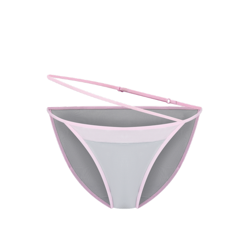 Contrast Color Mesh Splicing Briefs - The Blender