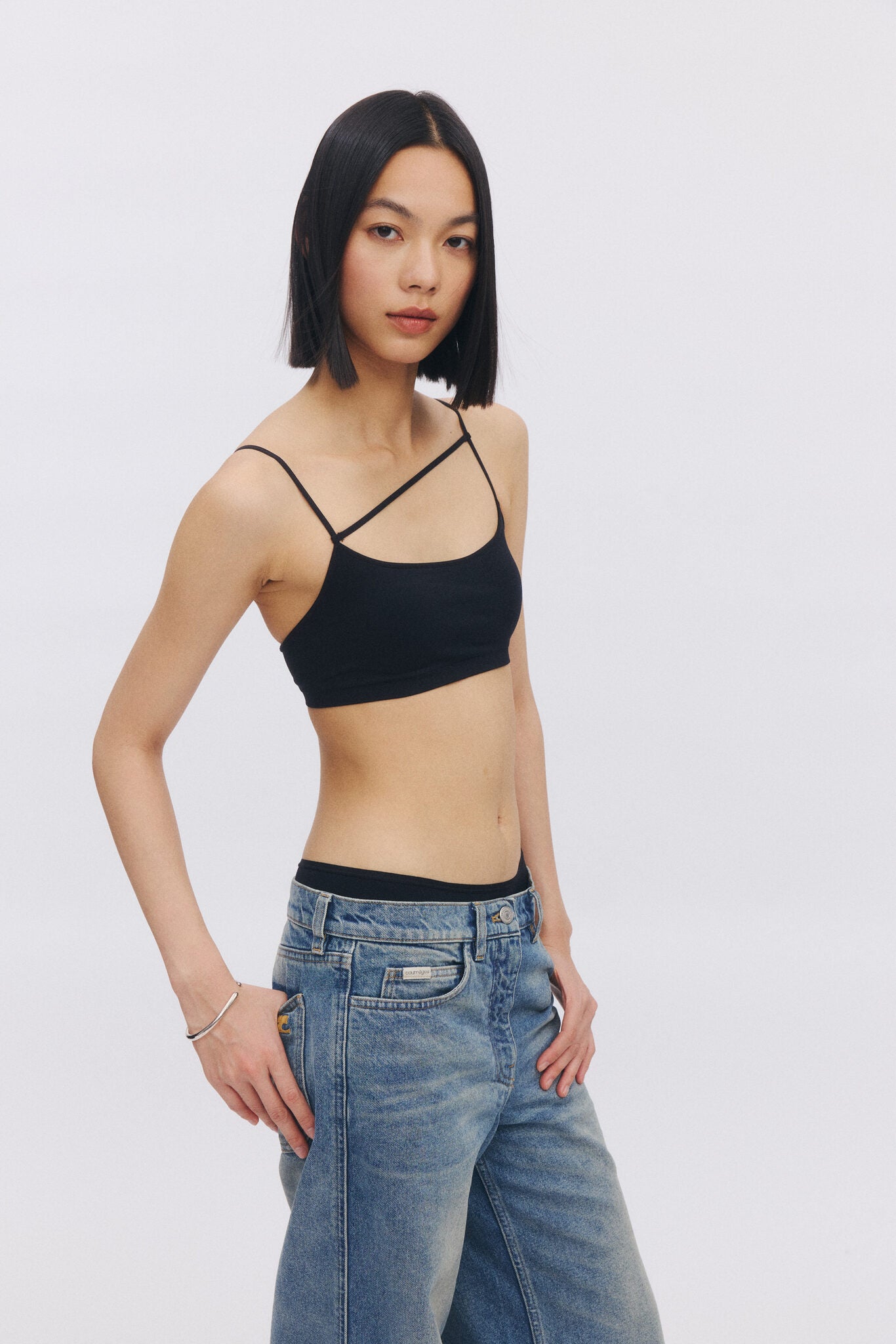 Square-Neck Camisole Bra