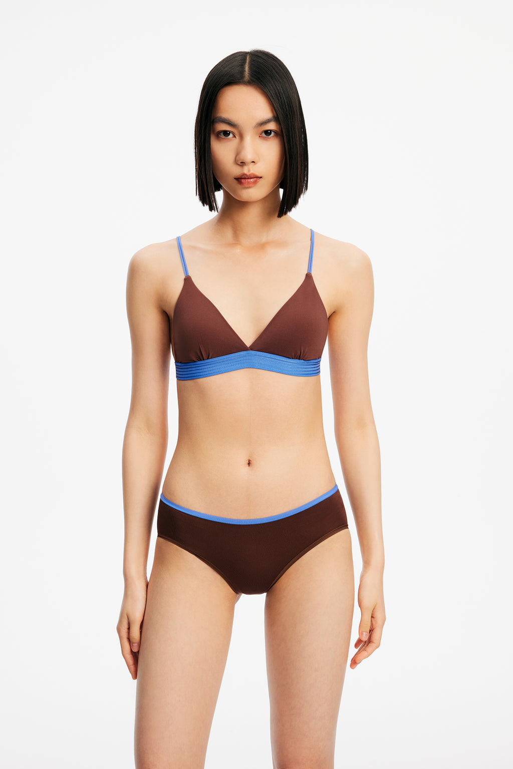 Mid-Rise Color-Block Briefs - The Blender