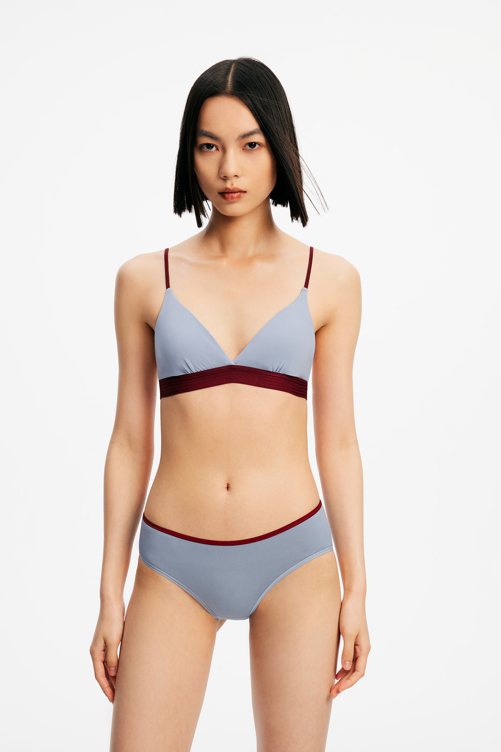 Mid-Rise Color-Block Briefs - The Blender