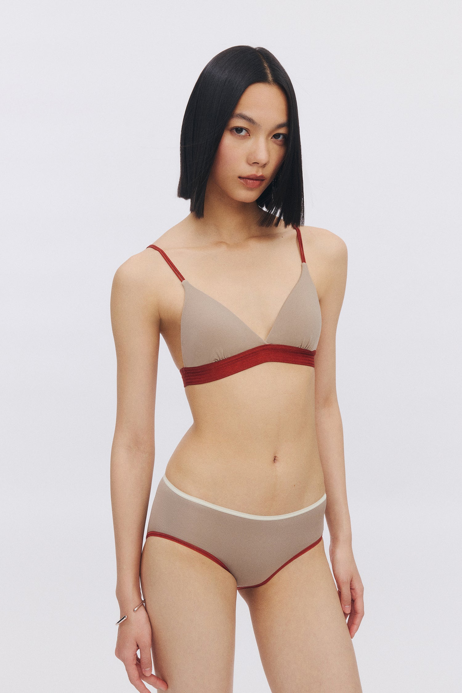 Mid-Rise Color-Block Briefs - The Blender