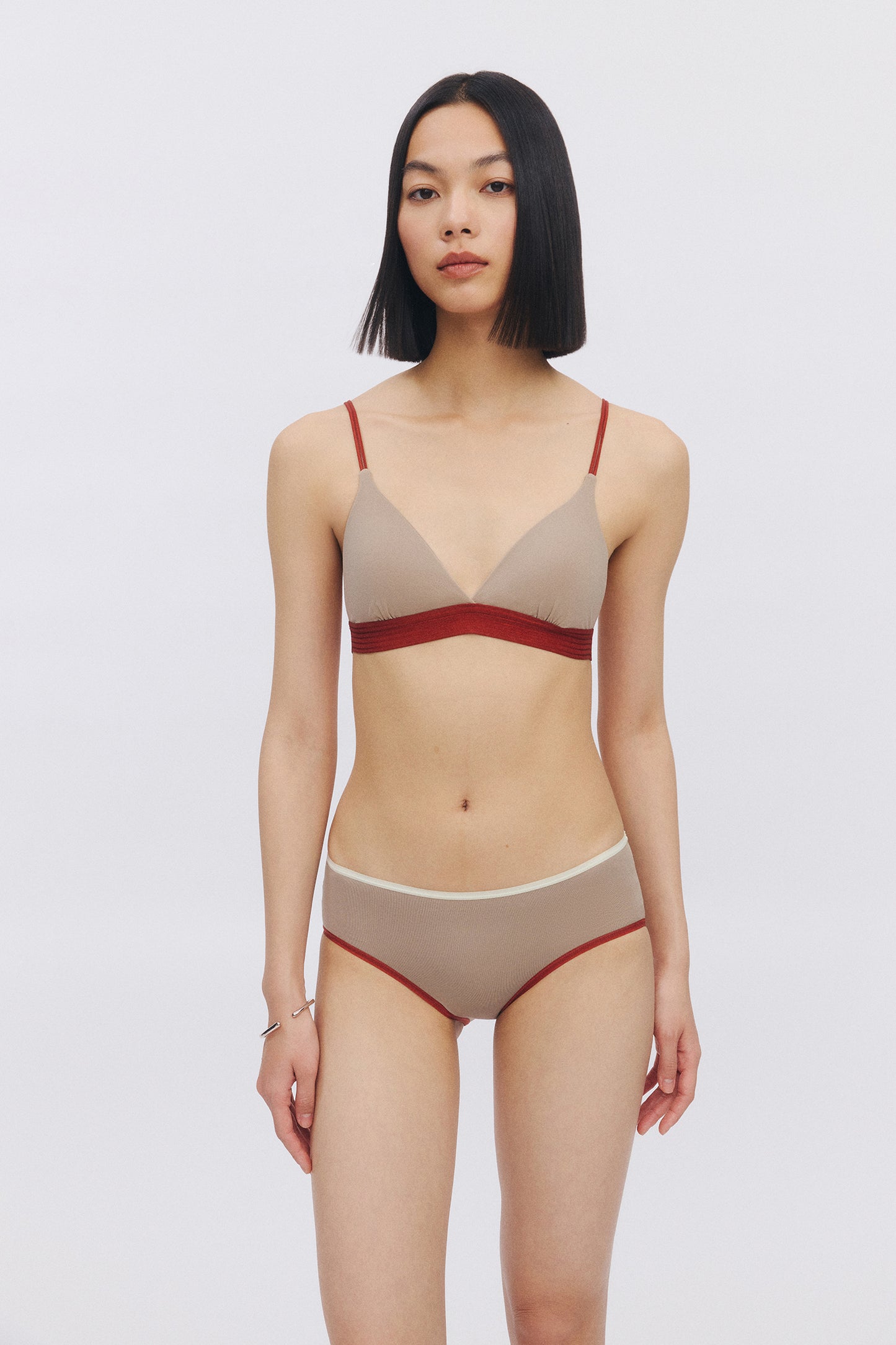 Mid-Rise Color-Block Briefs - The Blender