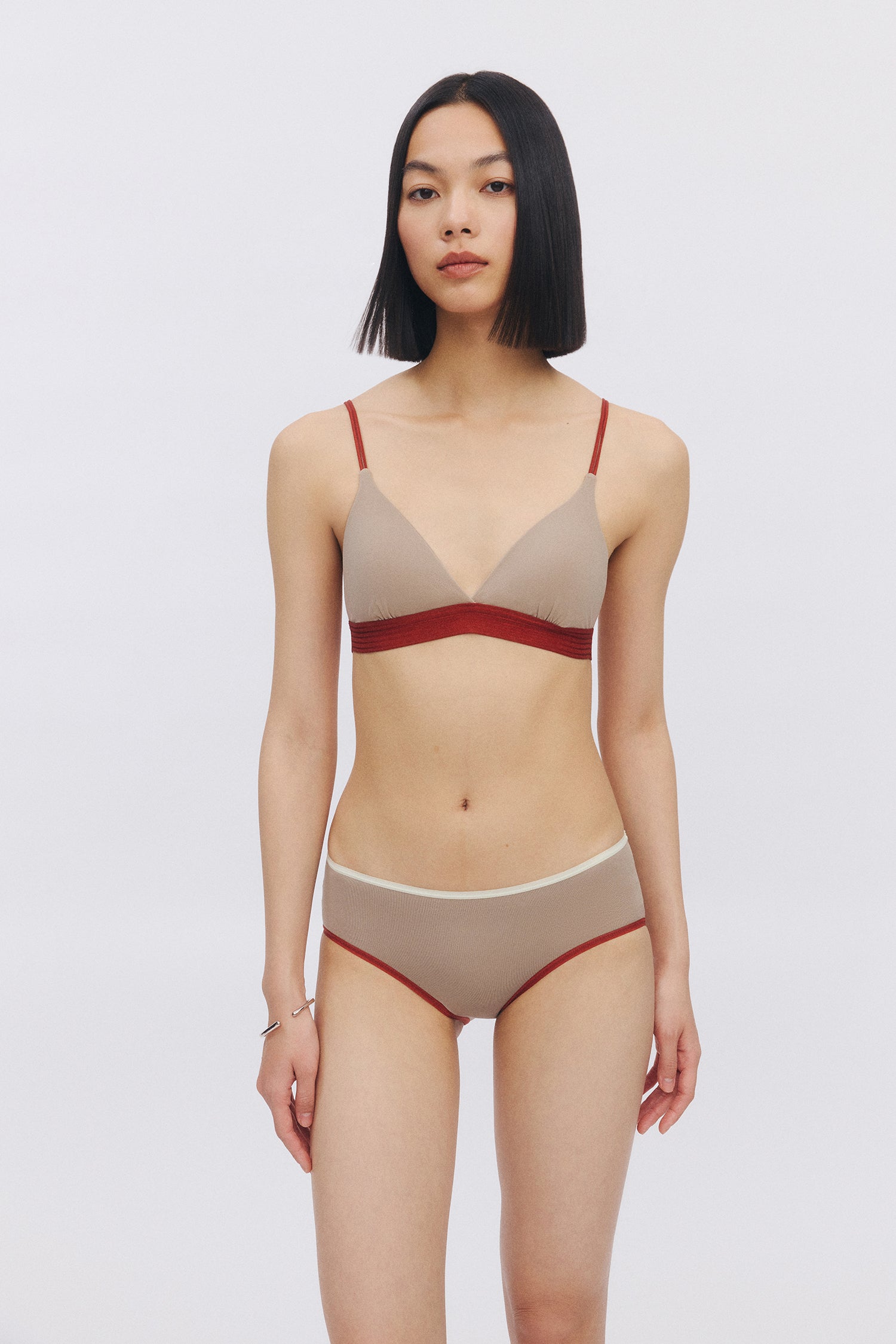 Mid-Rise Color-Block Briefs - The Blender