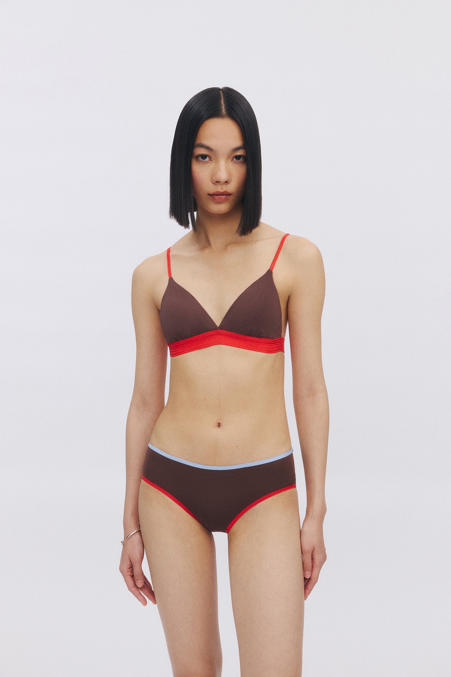 Mid-Rise Color-Block Briefs - The Blender