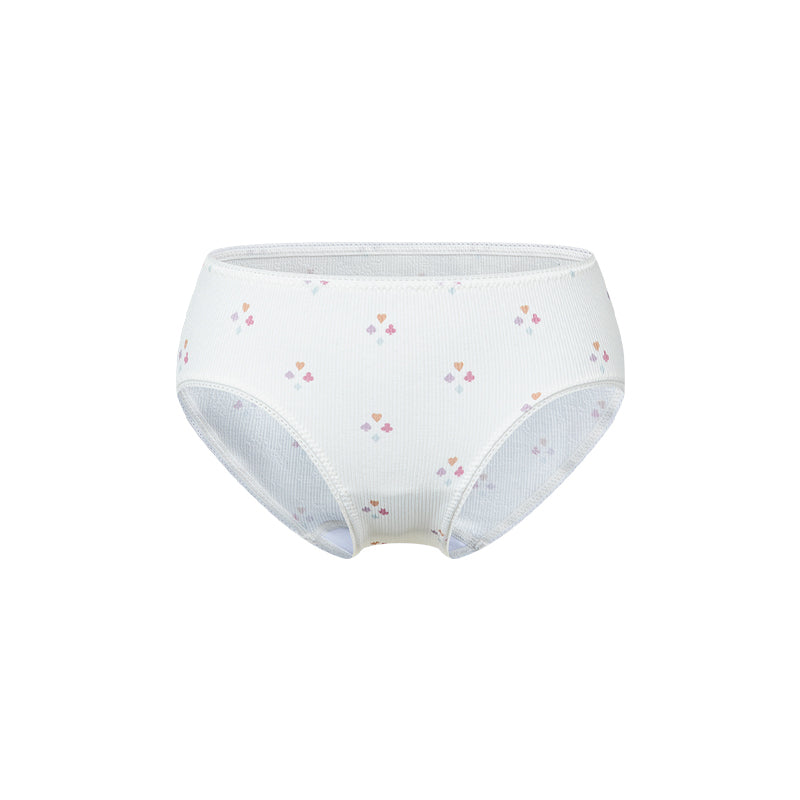 Games Print Embroidery Ribbed Low Waist Triangle Briefs
