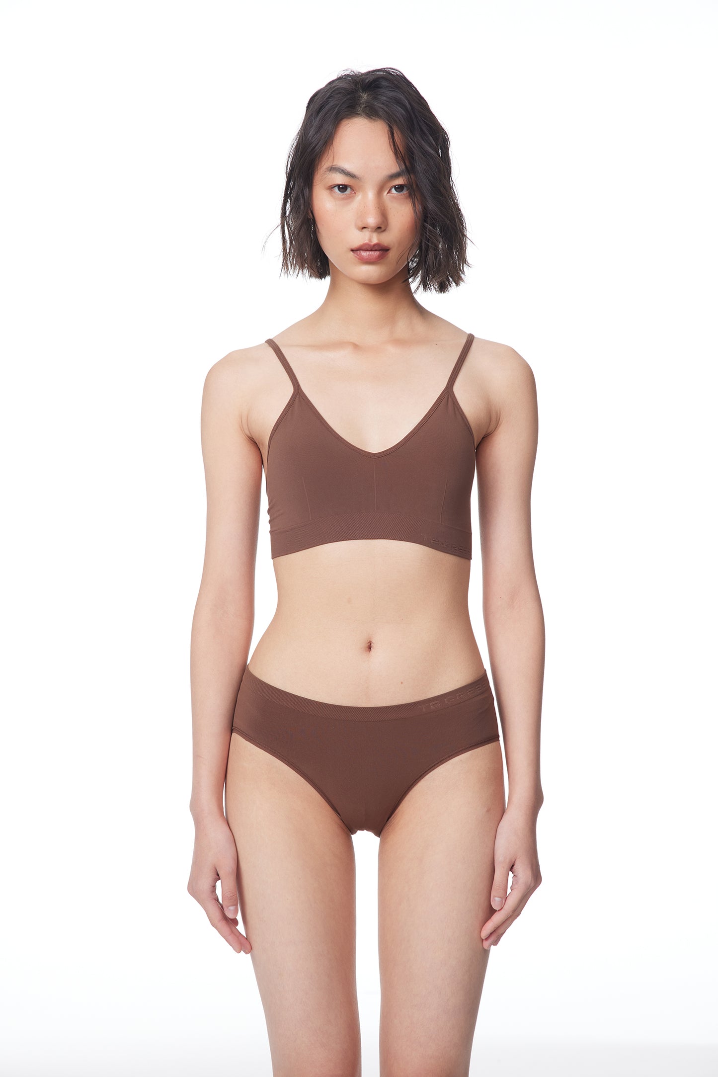 GREEEN Triangle Cup Tank Top Bra - The Blender