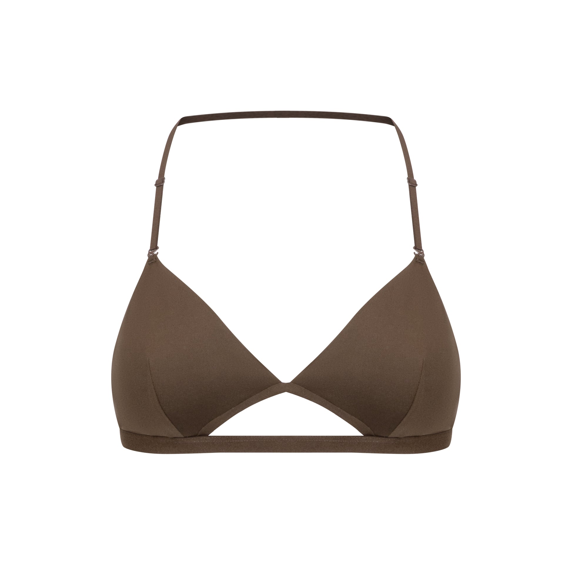 Hollow out triangle cup bra - The Blender