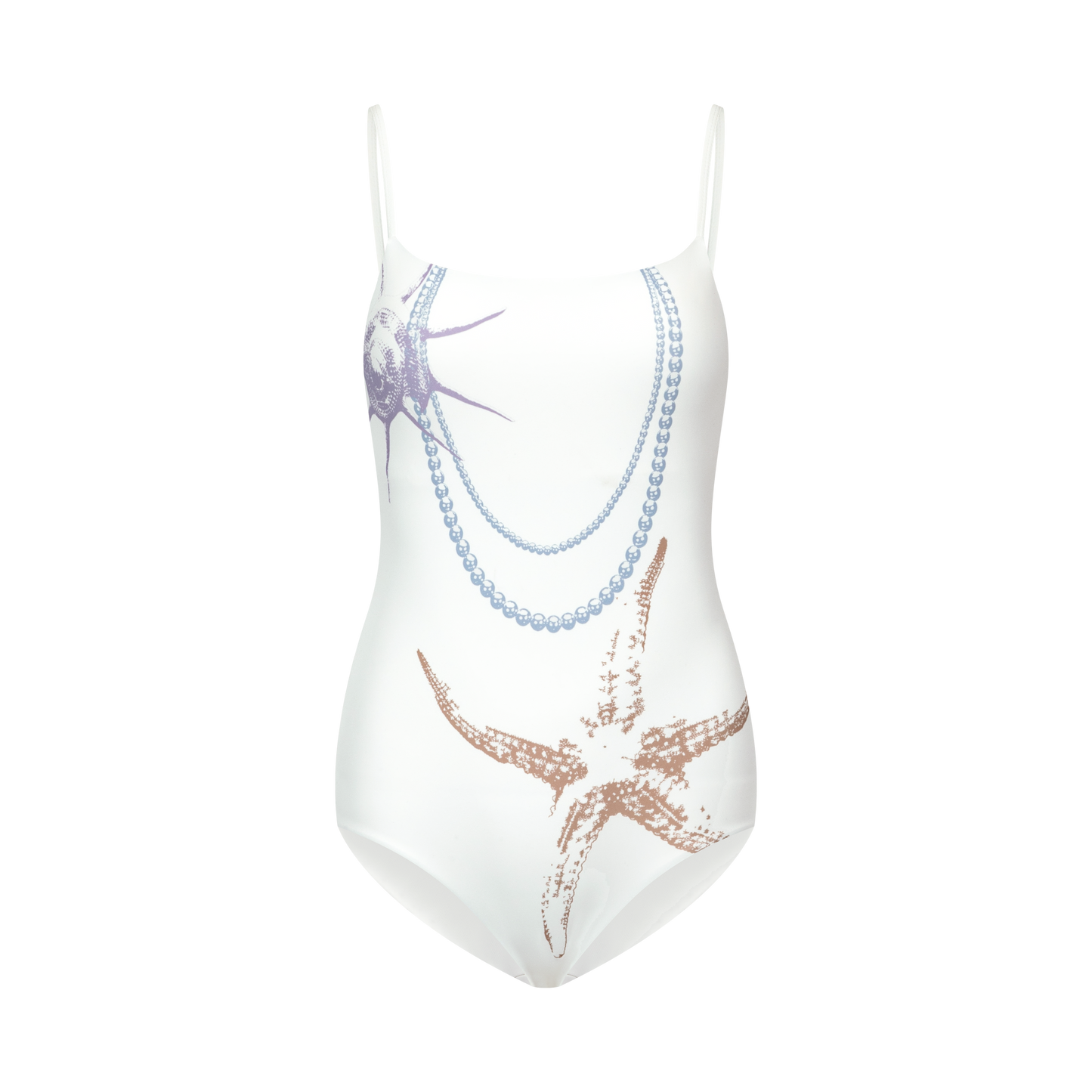 Printed Open Back Vacation One-Piece Swimsuit - The Blender