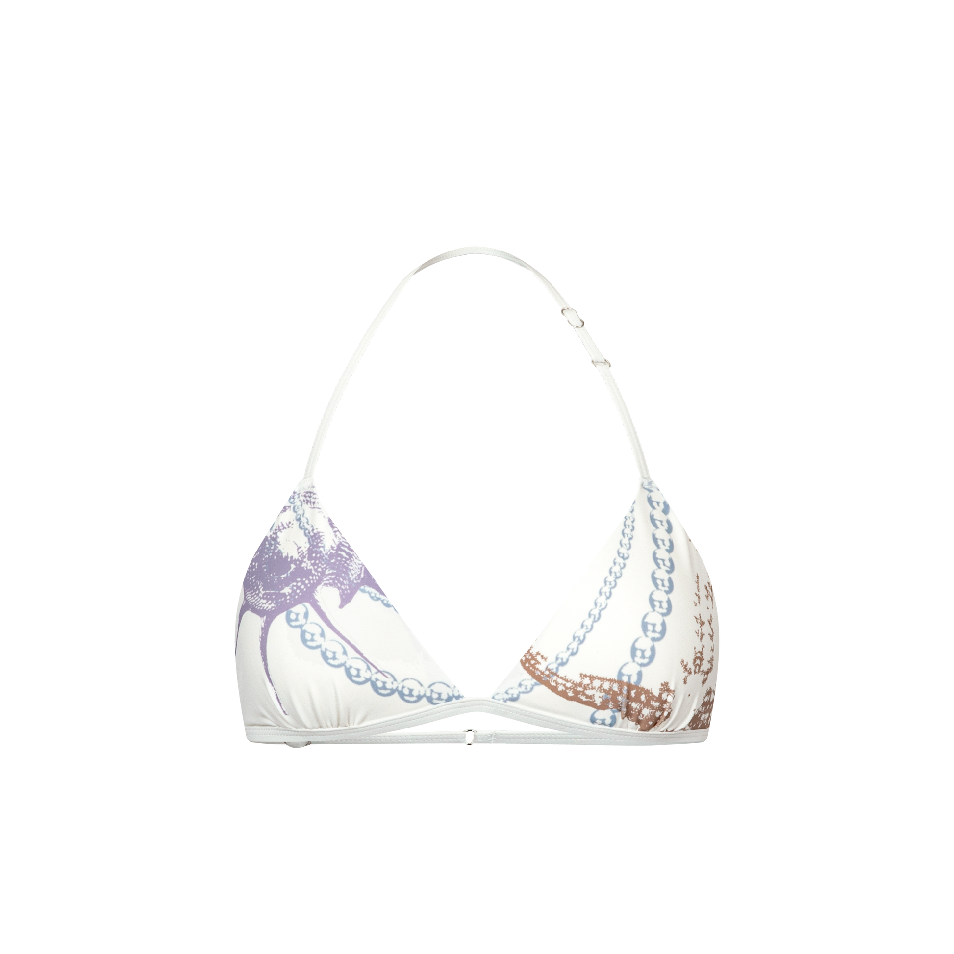Printed Halter Neck Vacation Bikini Set - The Blender