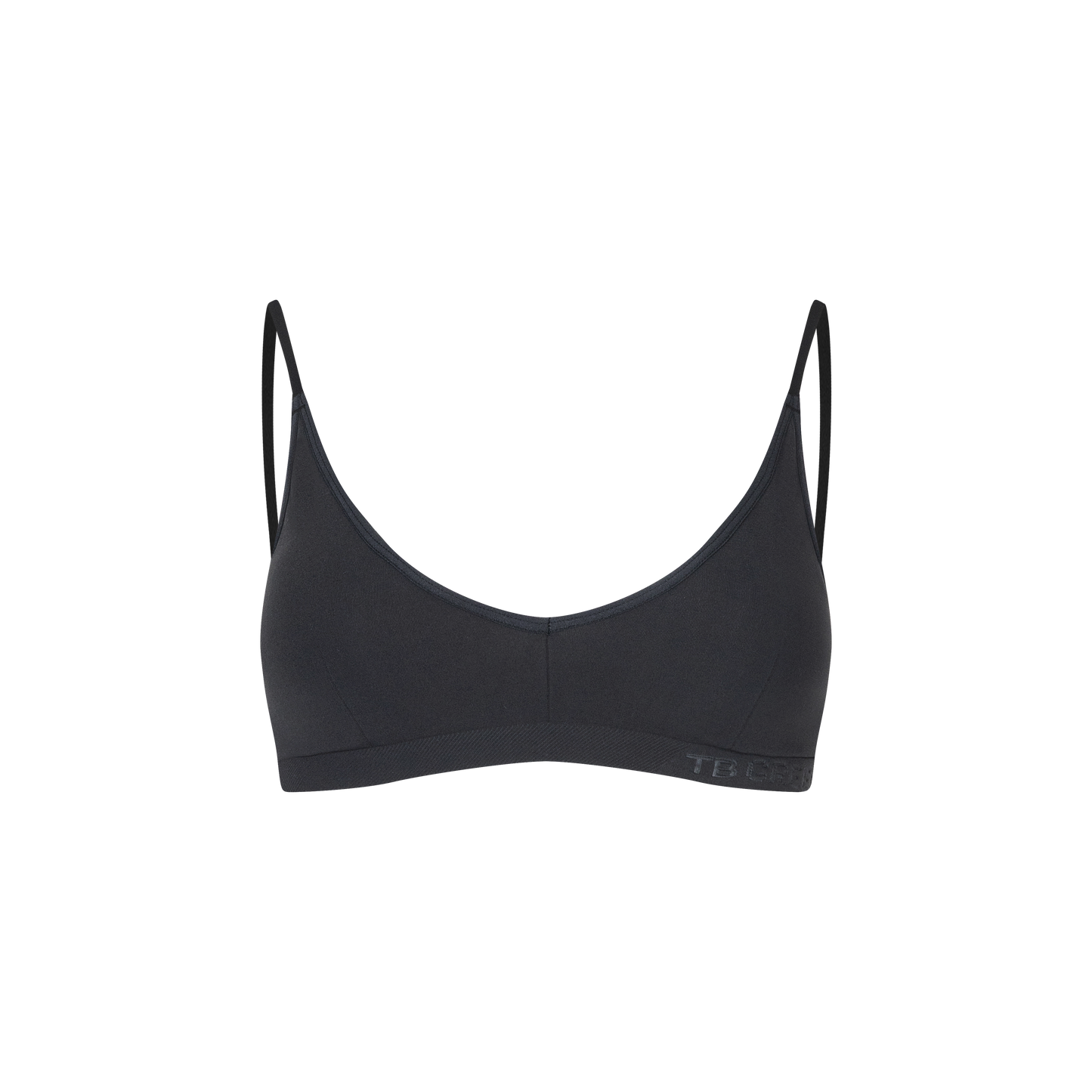GREEEN V-neck Removable Pads Bra - The Blender
