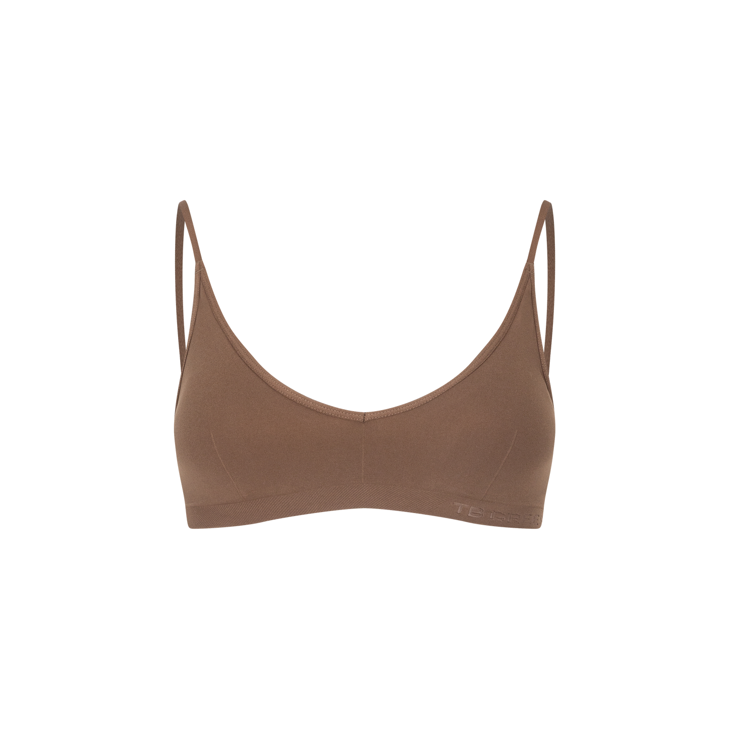 GREEEN V-neck Removable Pads Bra - The Blender